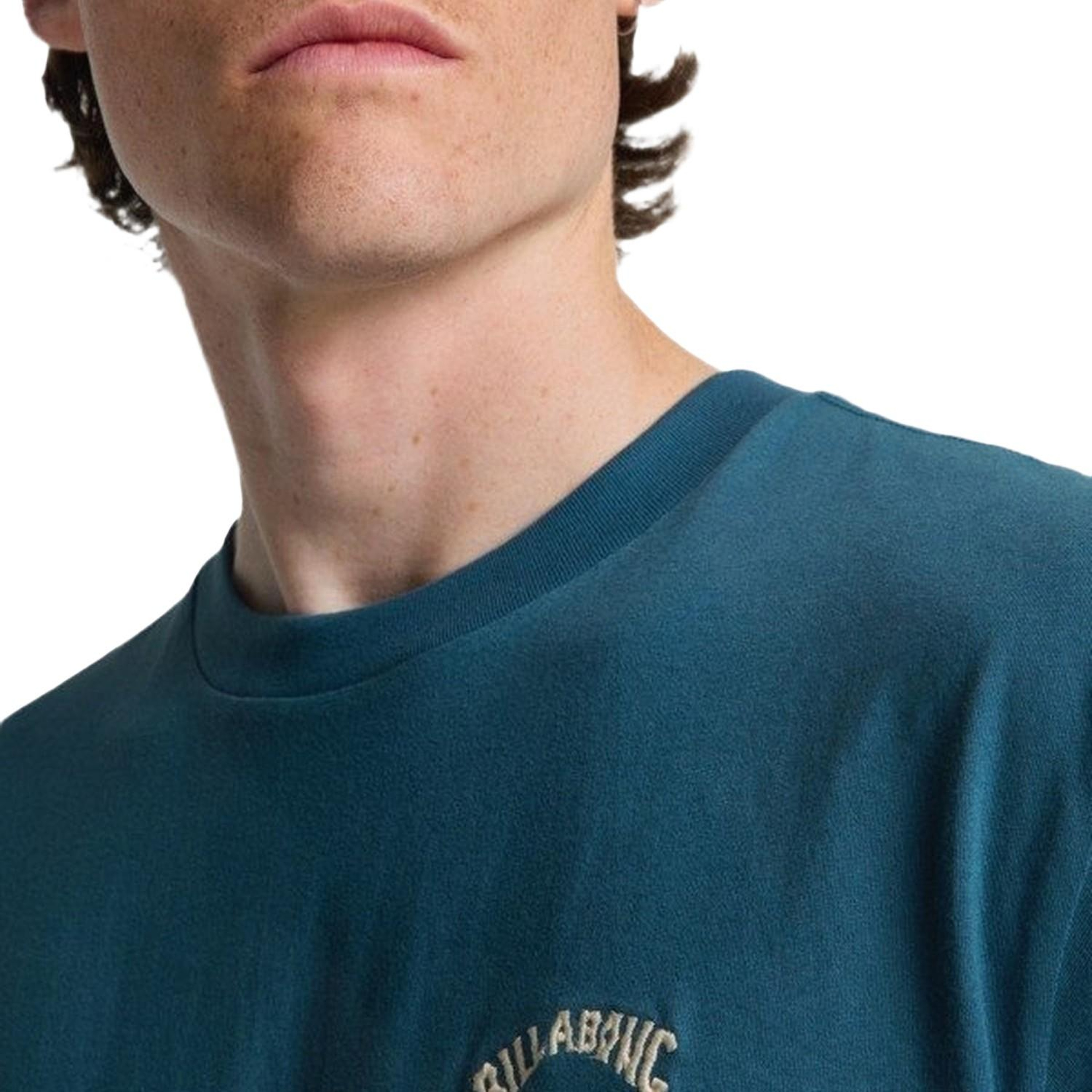 Billabong Arch Crew Erkek Yeşil Tişört