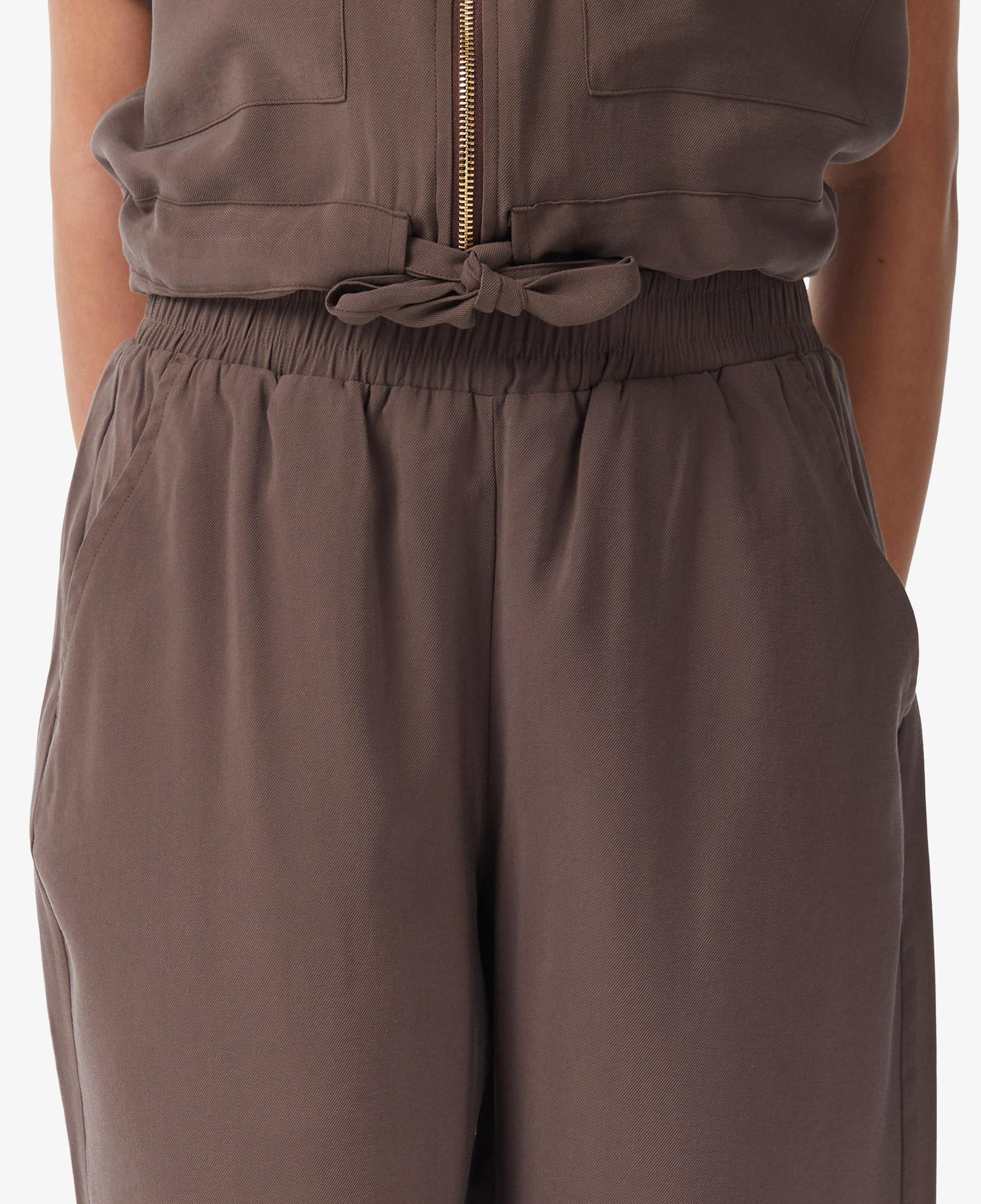 Nautica Kadın Kahverengi Regular Fit Pantolon