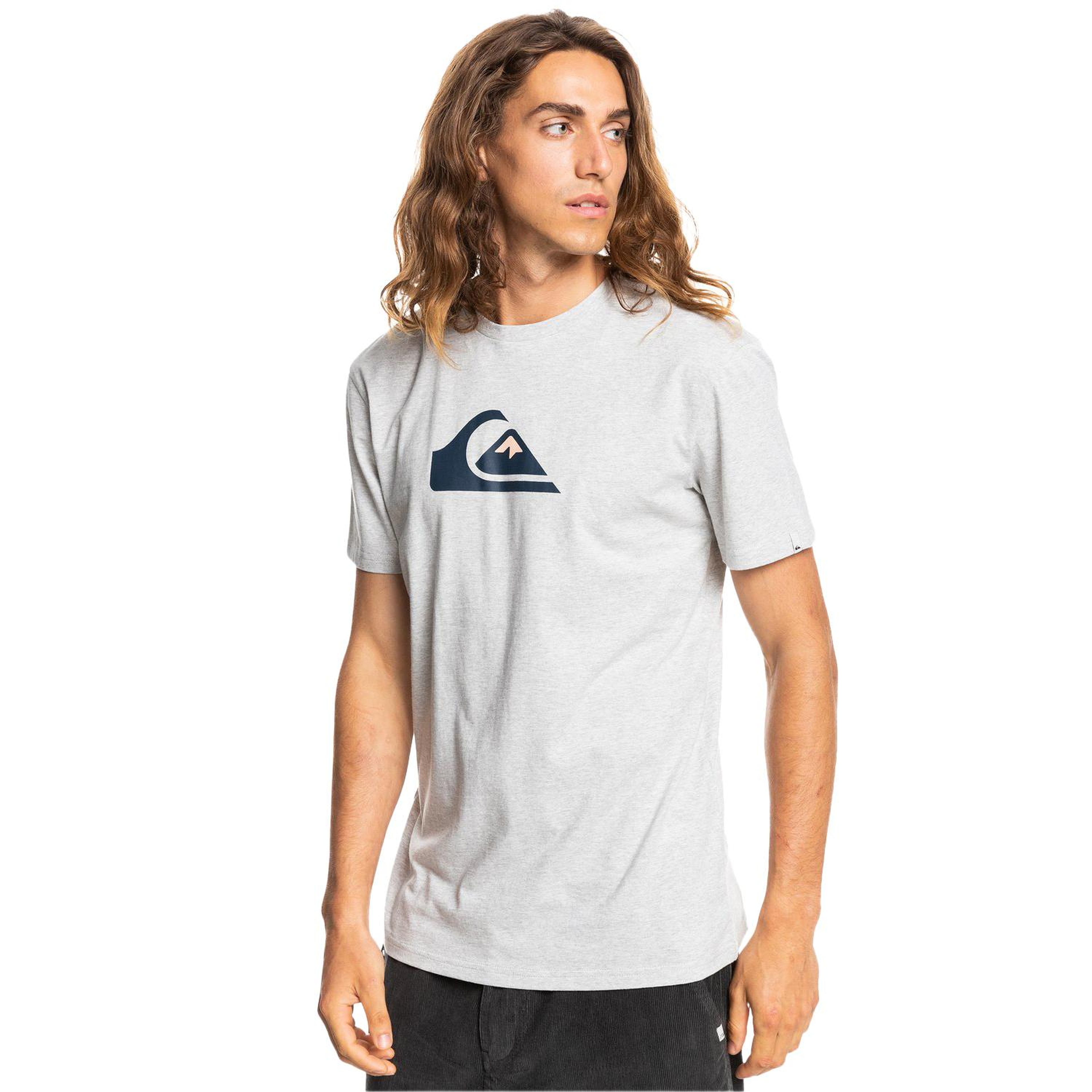 Quiksilver Complogo Erkek Gri Tişört
