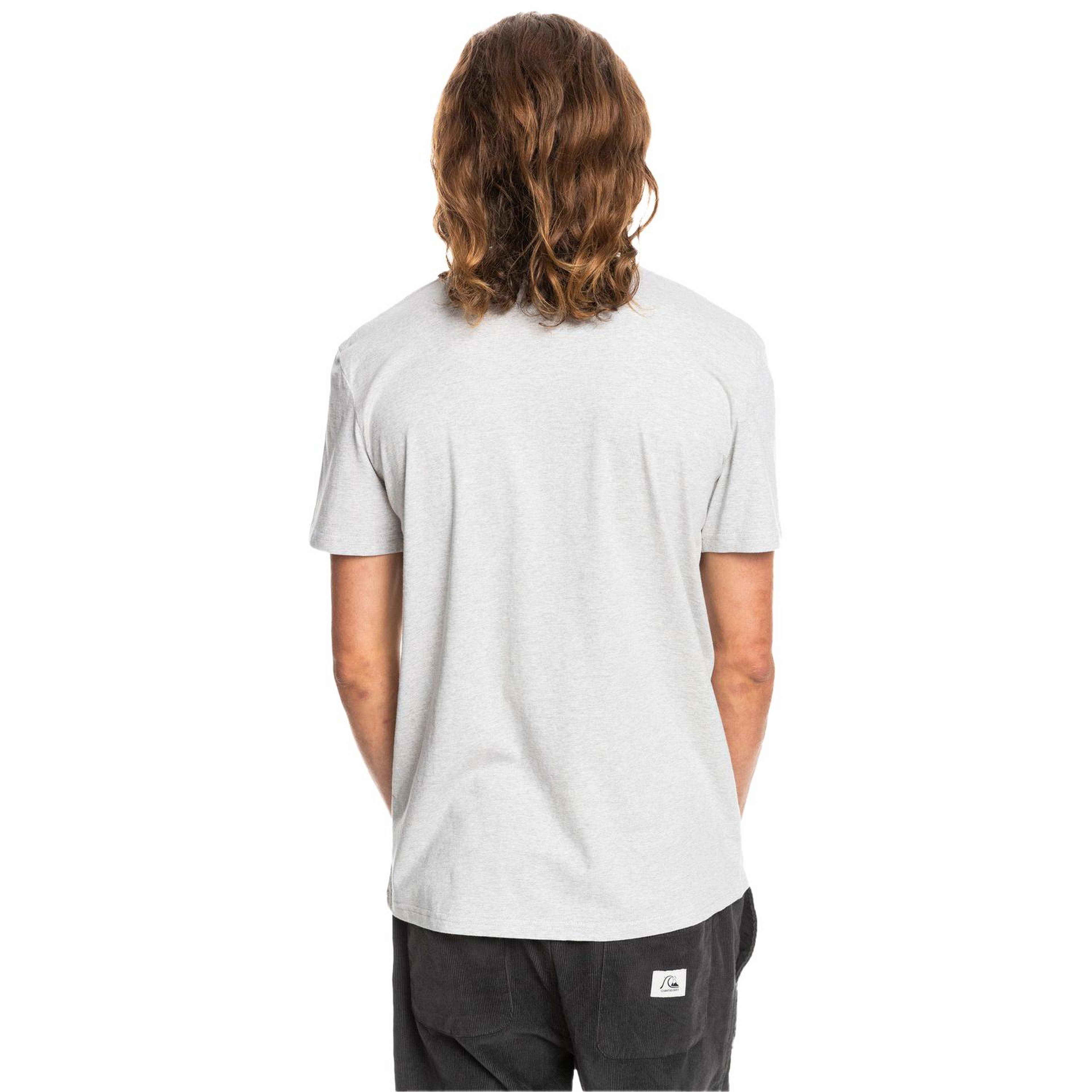 Quiksilver Complogo Erkek Gri Tişört