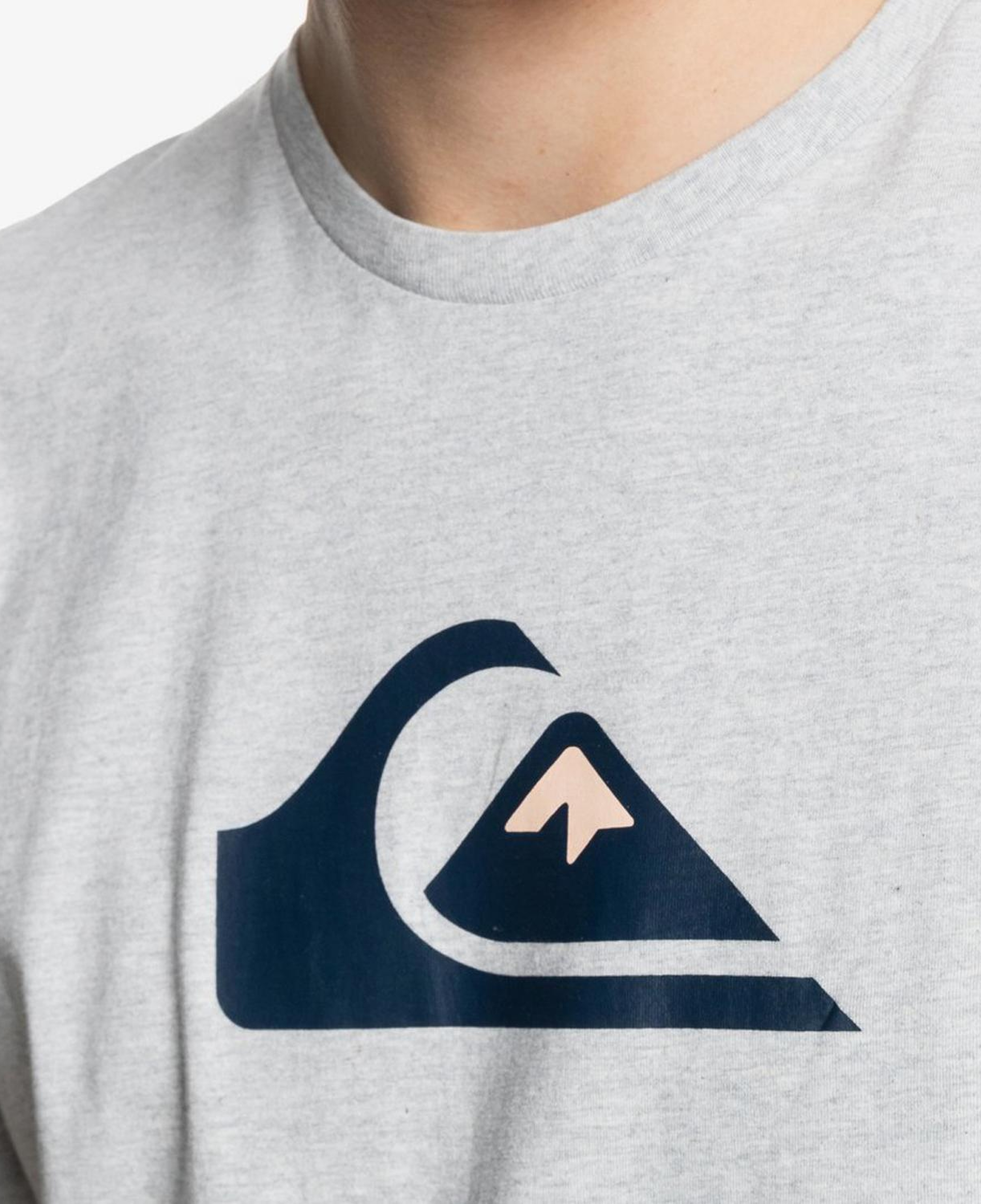 Quiksilver Complogo Erkek Gri Tişört