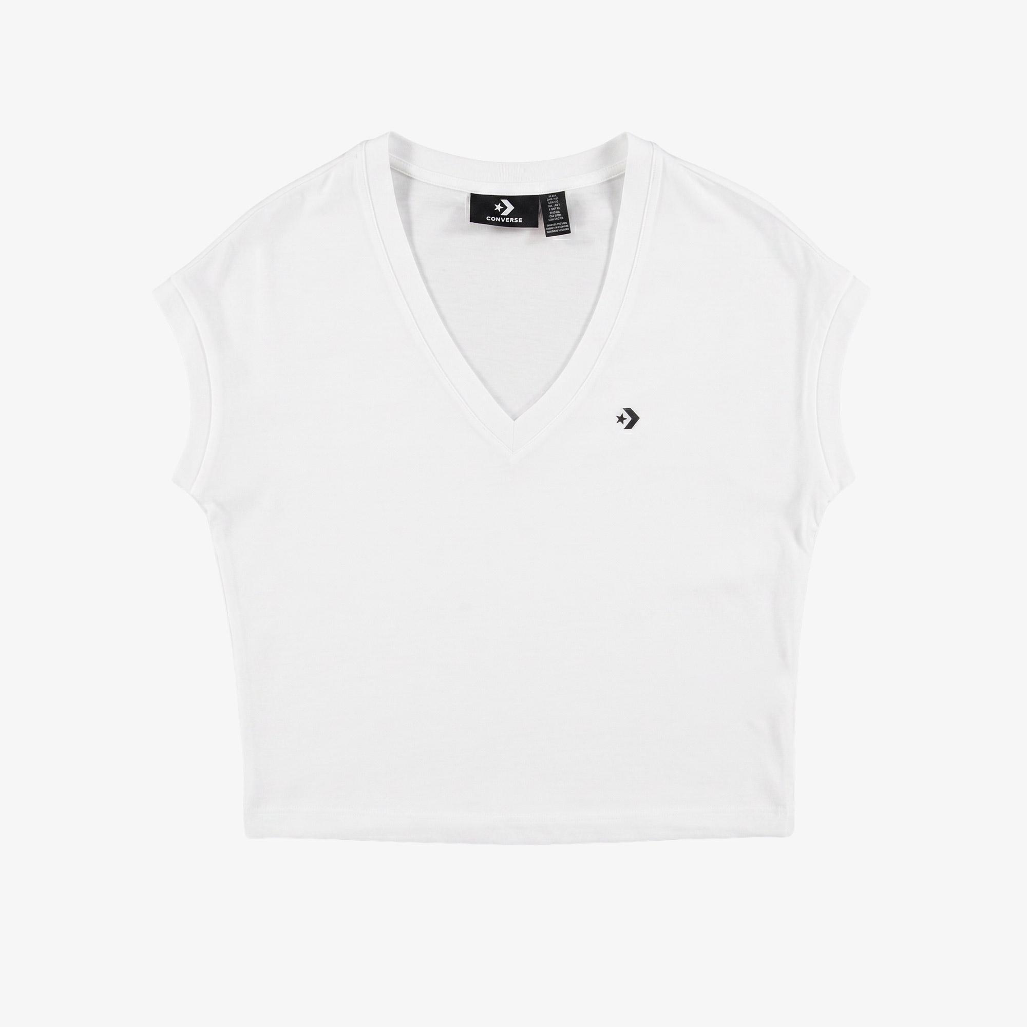 Converse Kadın Beyaz T-Shirt