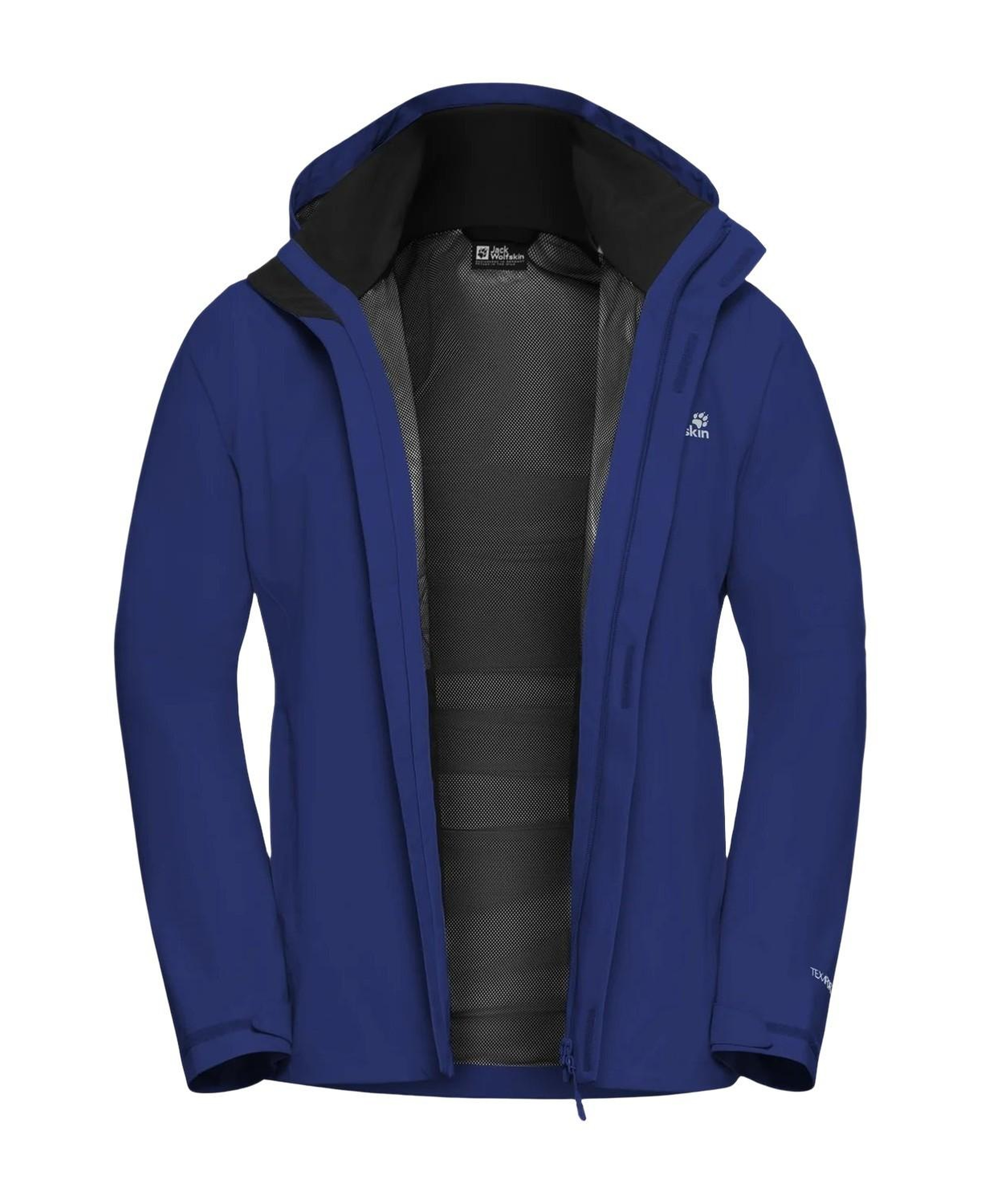 Jack Wolfskin Trailtime 2L Erkek Mavi Outdoor Ceketi