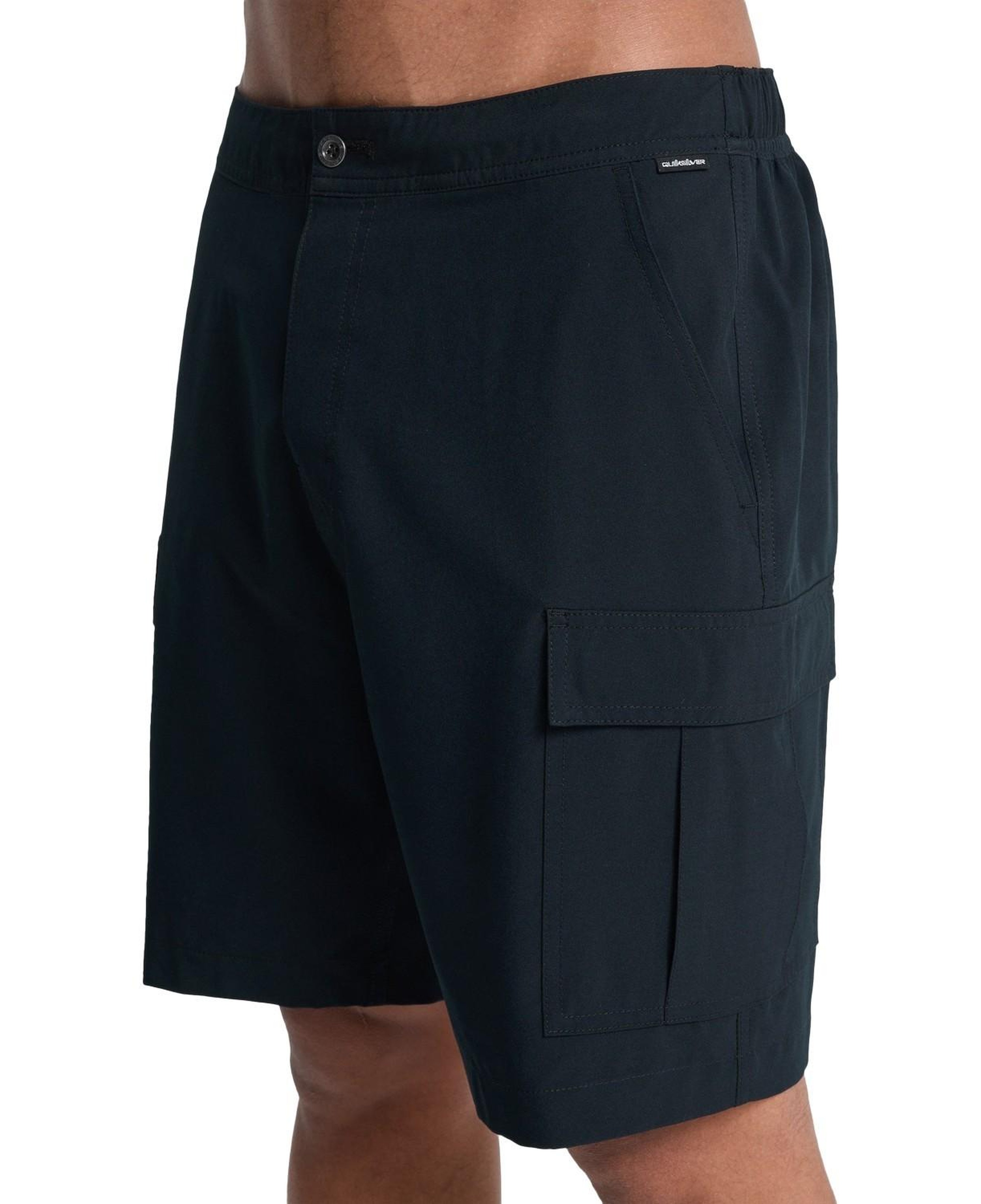 Quiksilver Half Jam Cargo Erkek Siyah Şort