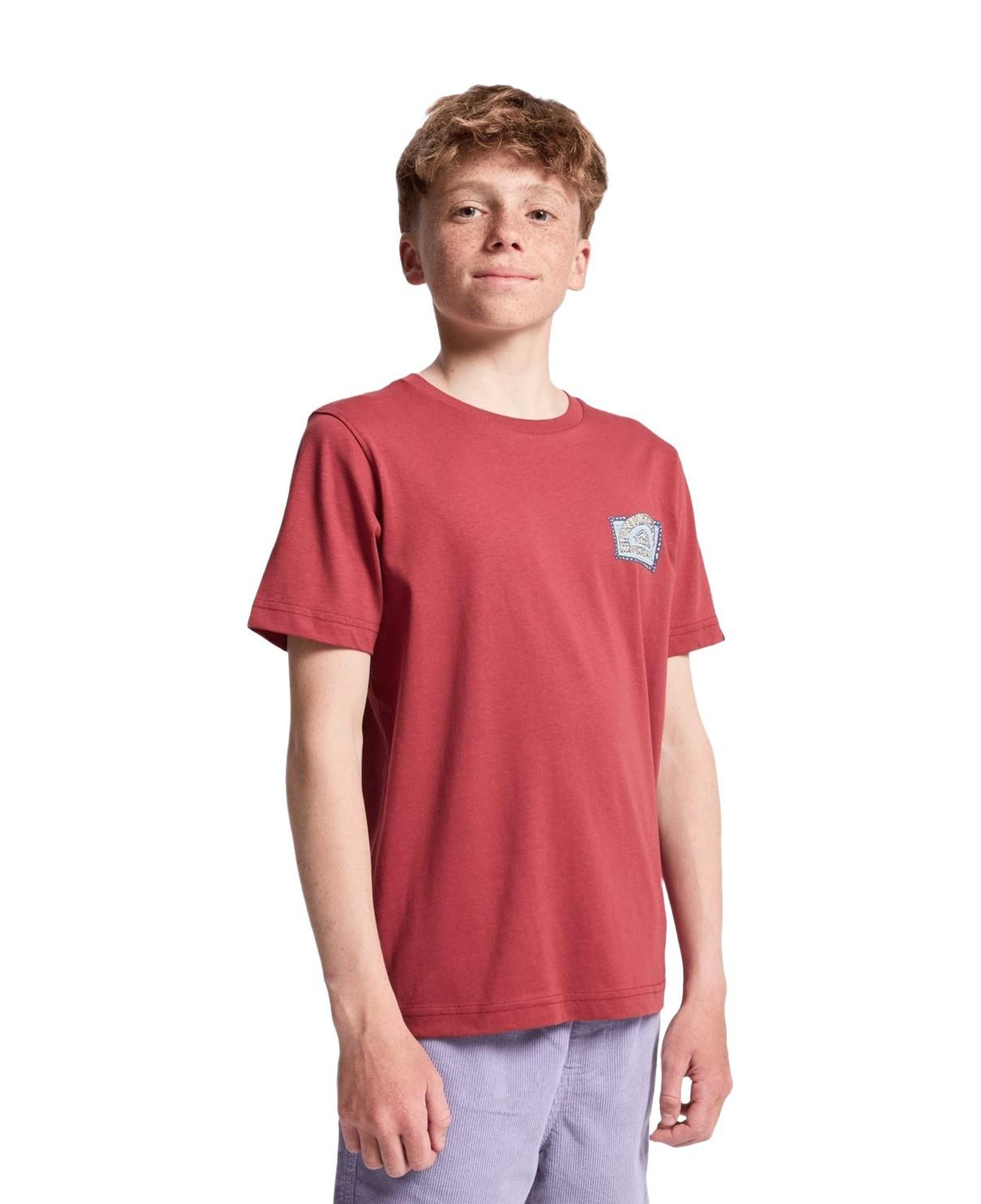 Quiksilver Heritage Erkek Çocuk Kırmızı Tişört