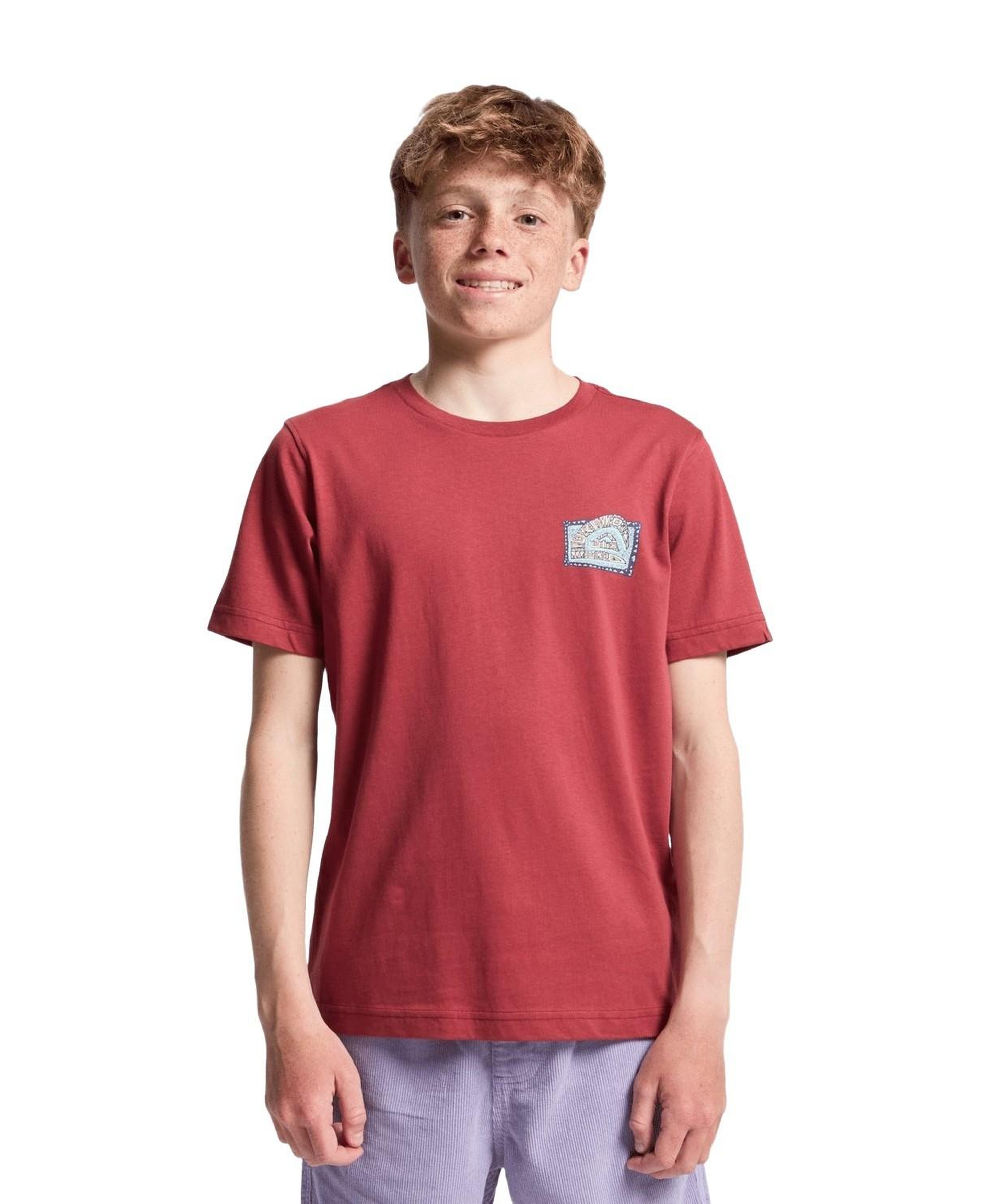 Quiksilver Heritage Erkek Çocuk Kırmızı Tişört