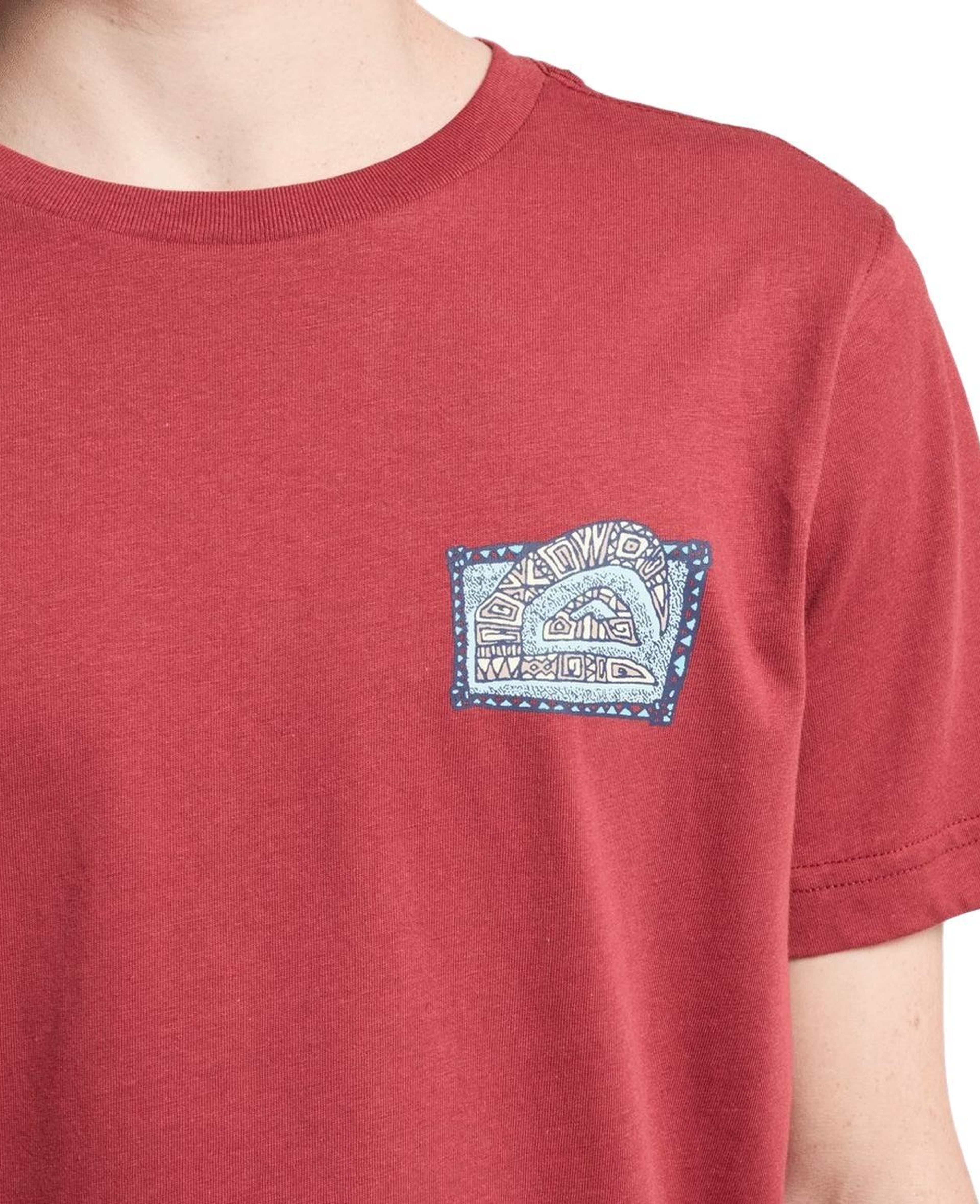 Quiksilver Heritage Erkek Çocuk Kırmızı Tişört