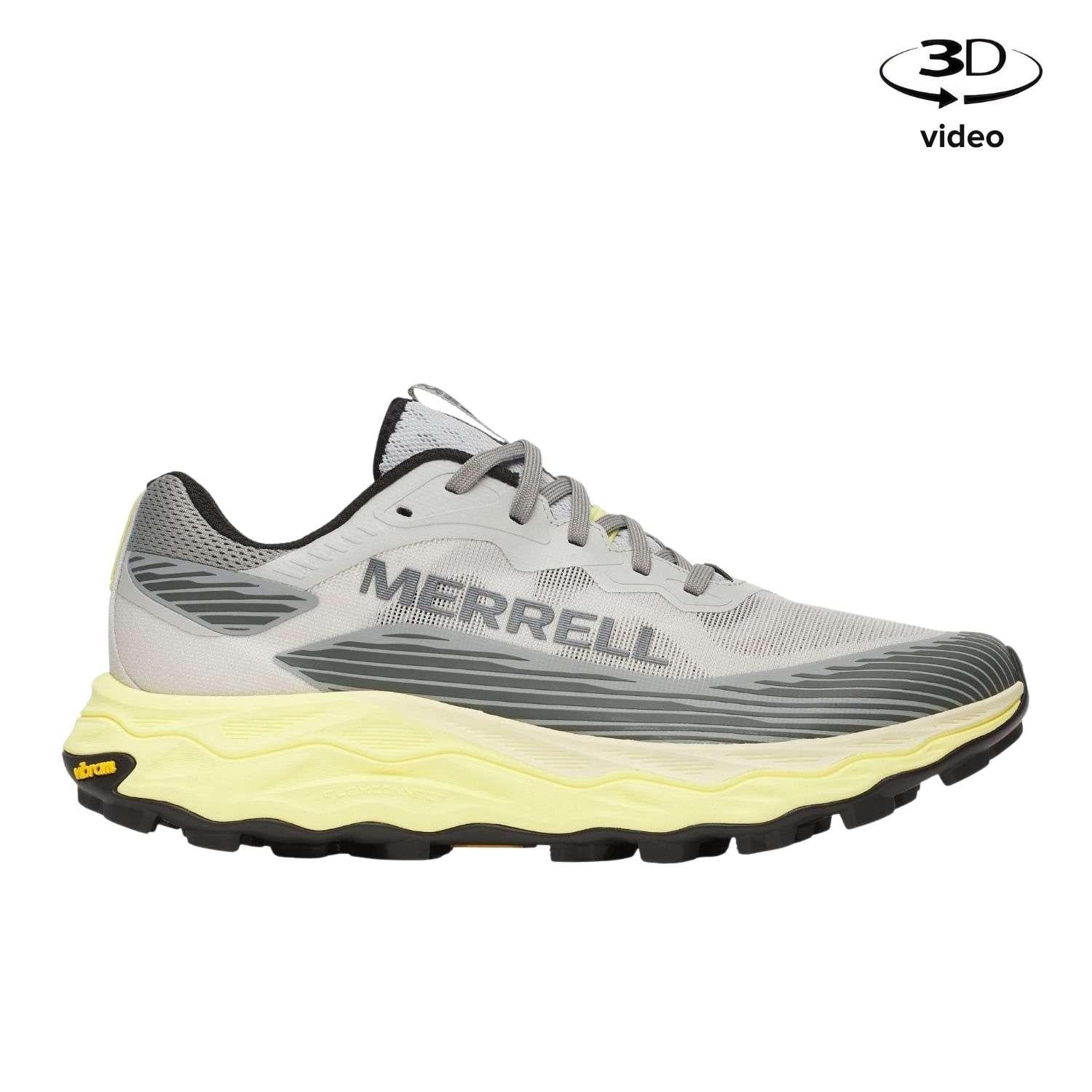 Merrell Agility Peak 6 Erkek Gri Patika Koşusu Ayakkabısı