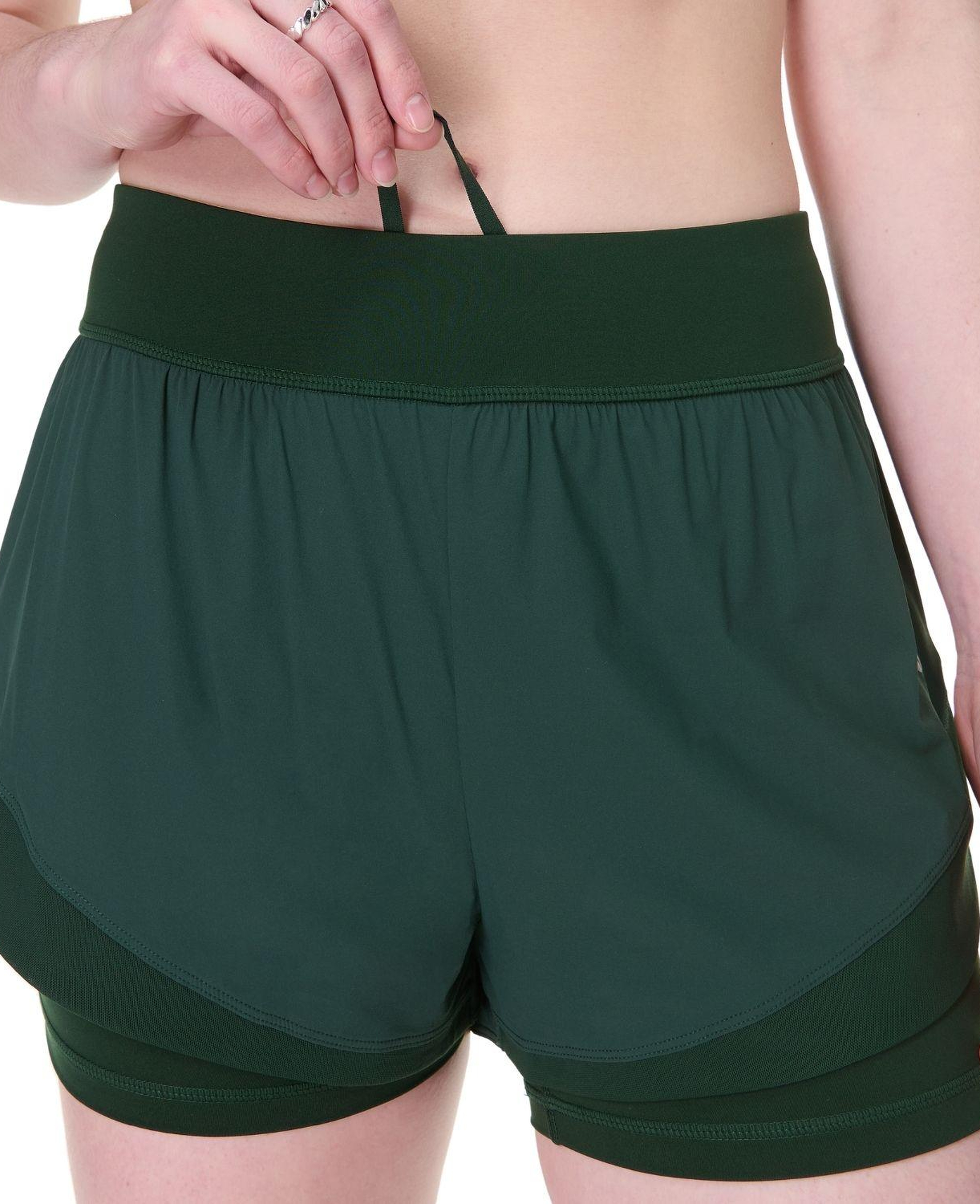Sweaty Betty Tempo Run Shorts Kadın Yeşil Koşu Şortu