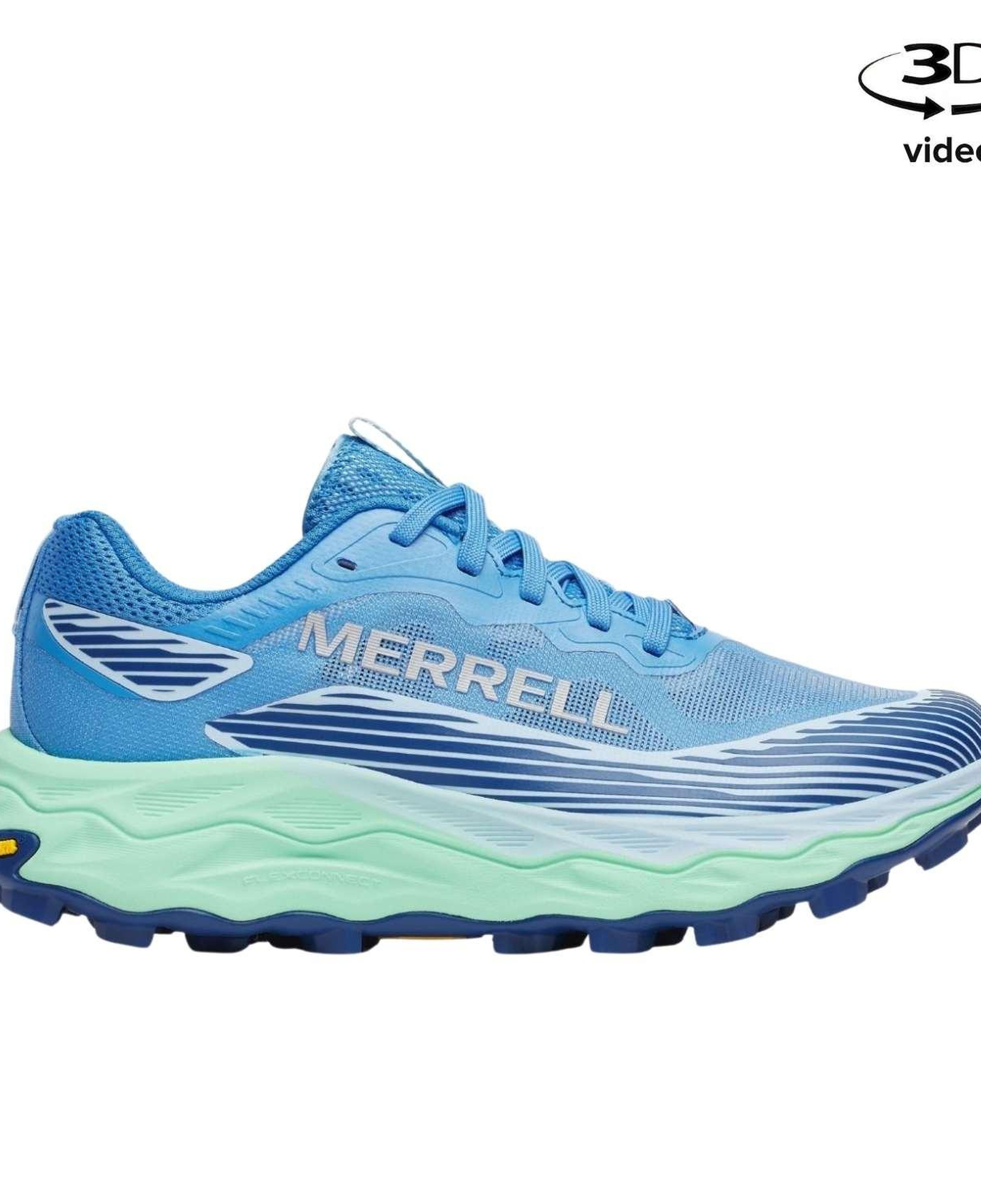 Merrell Agility Peak 6 Kadın Mavi Patika Koşusu Ayakkabısı