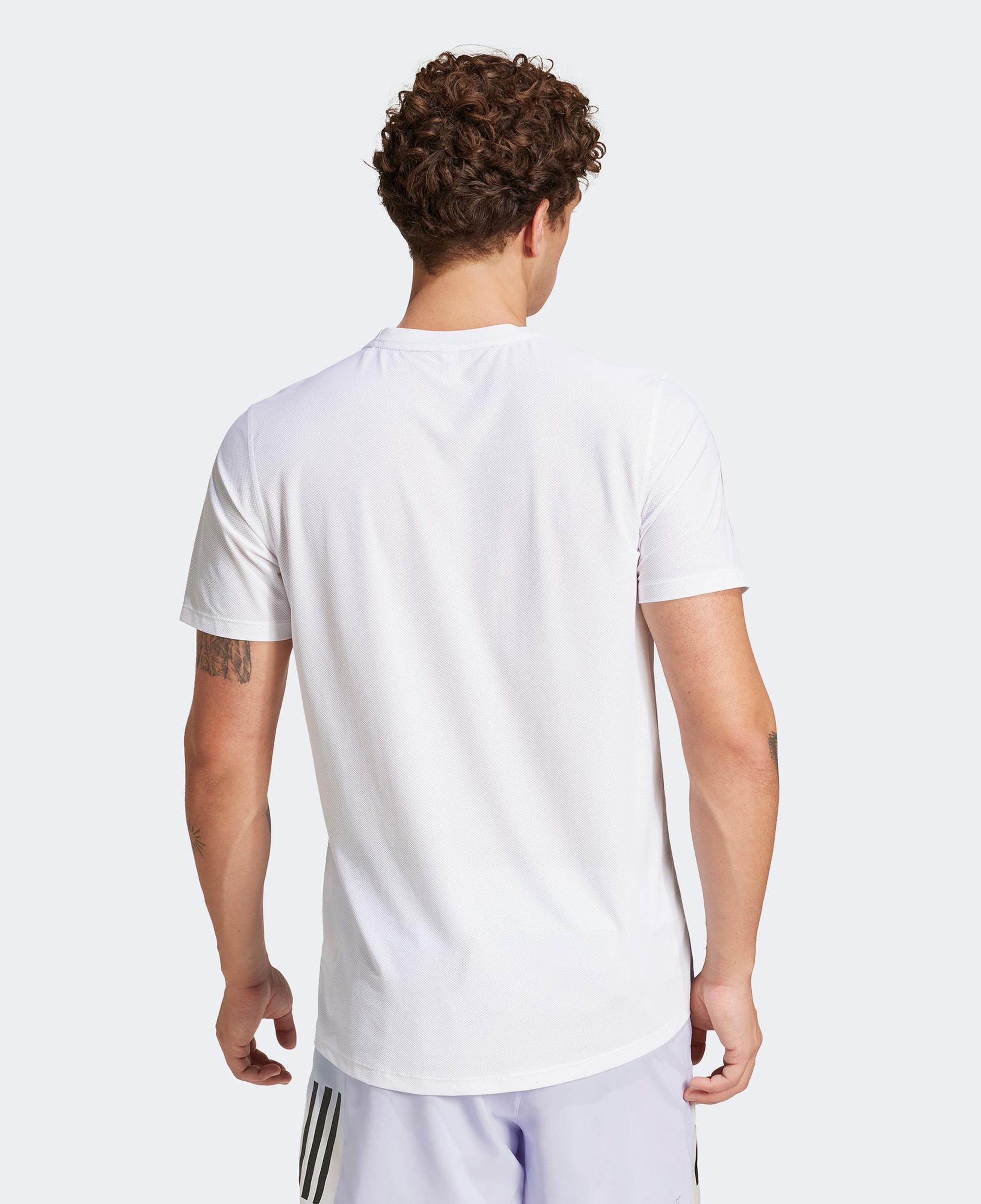 adidas Own The Run Climacool Colorblock Erkek Beyaz T-Shirt