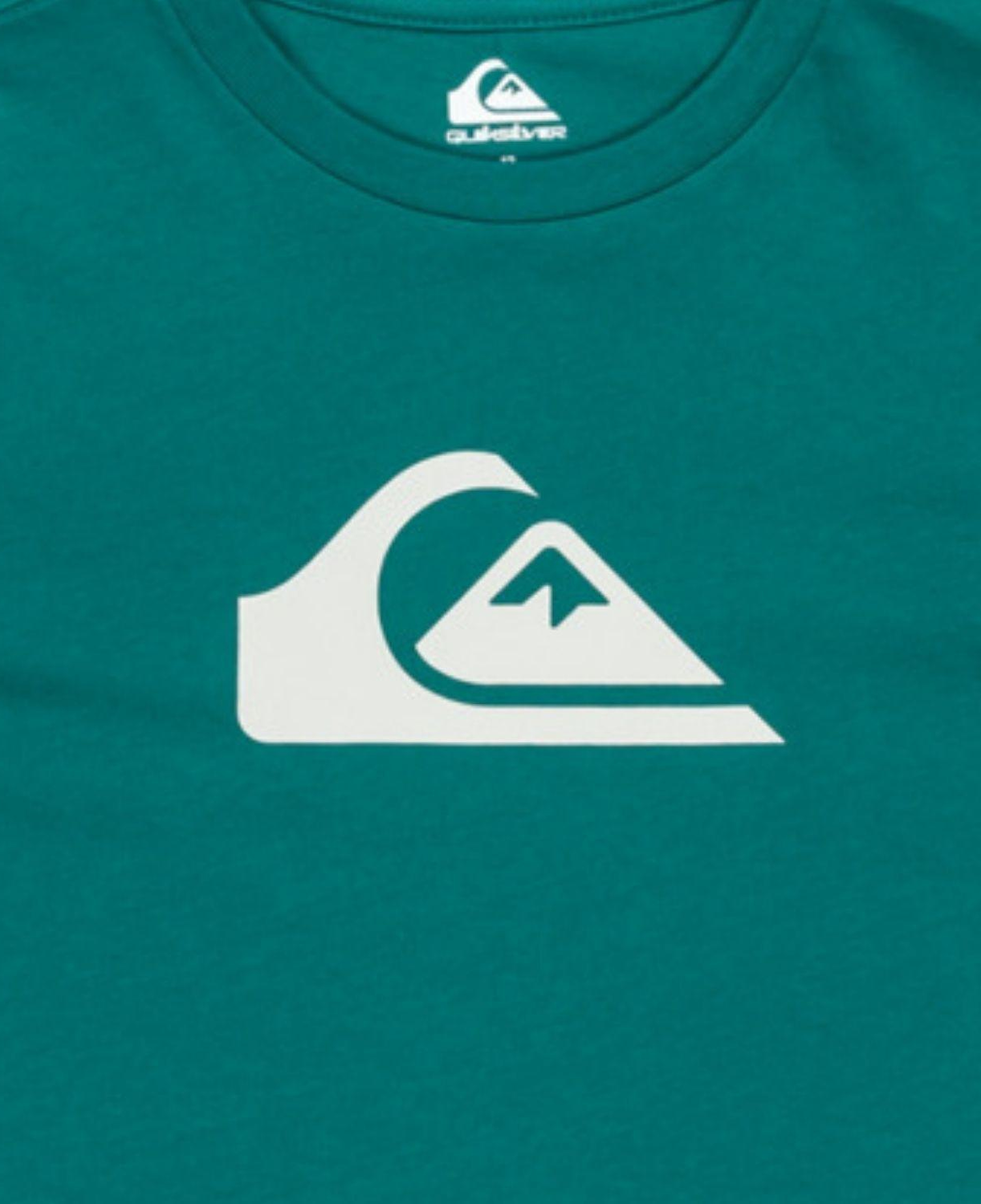 Quiksilver Ev Comp Logo Erkek Çocuk Yeşil Tişört