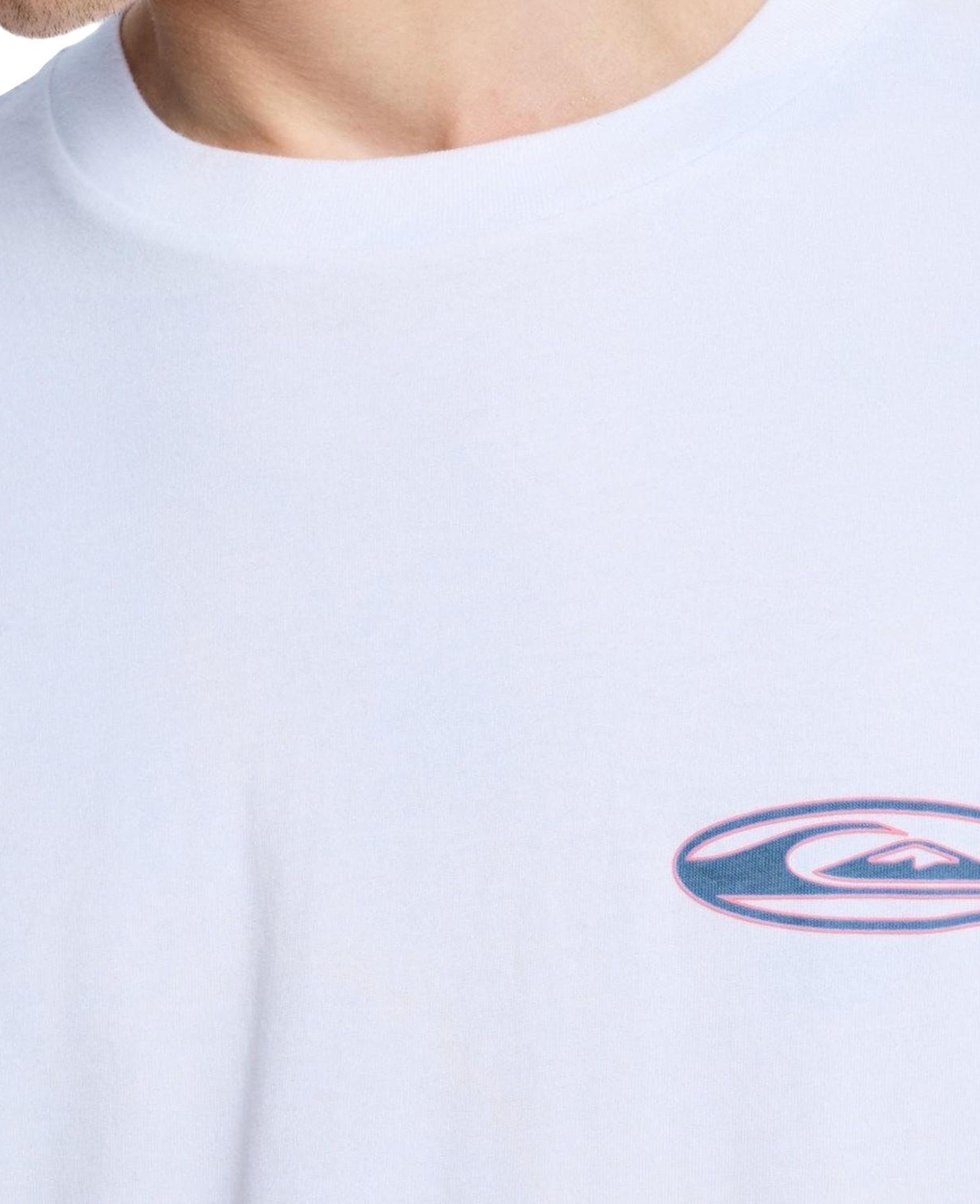 Quiksilver Quikglobe Erkek Beyaz Tişört