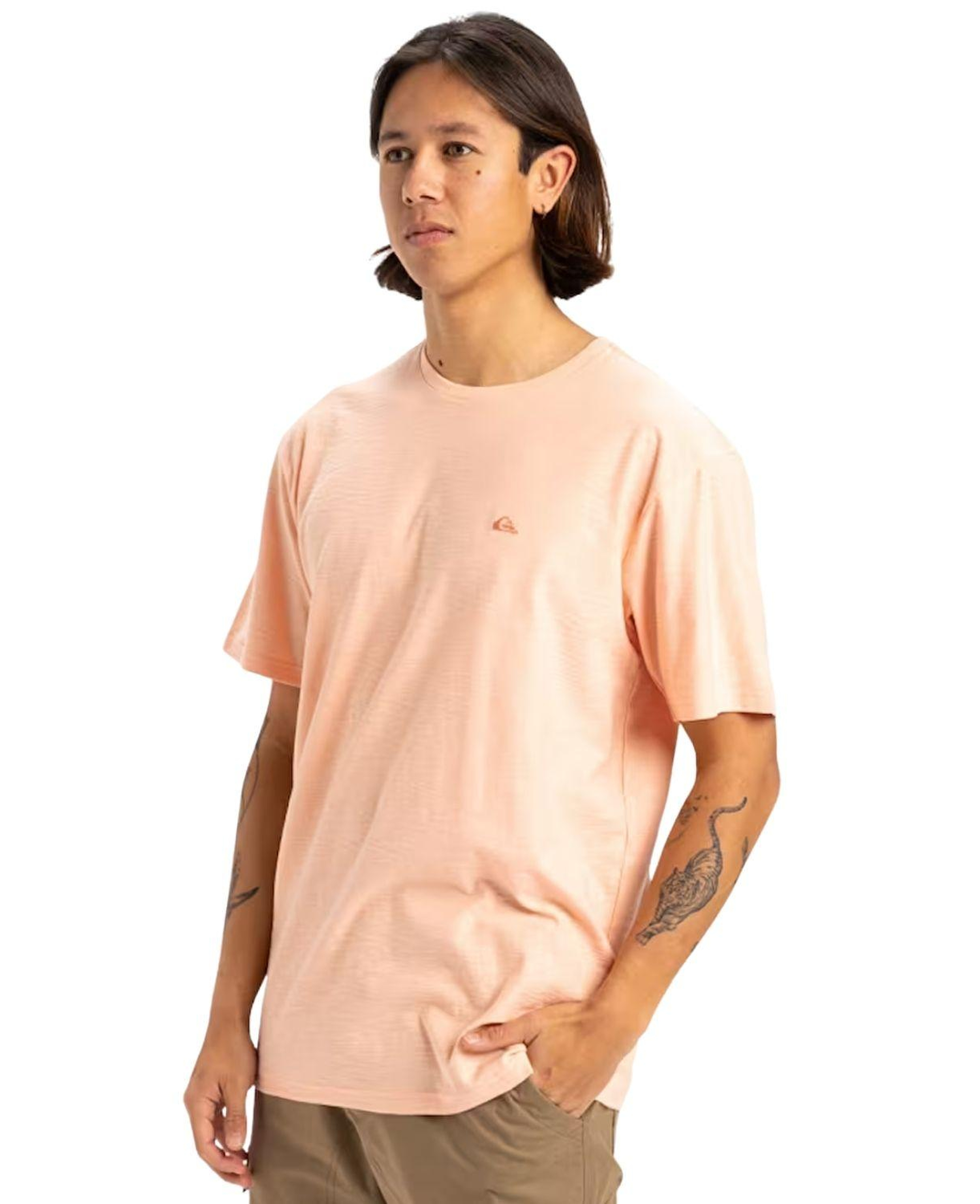 Quiksilver Slub Roundneck Erkek Tişört