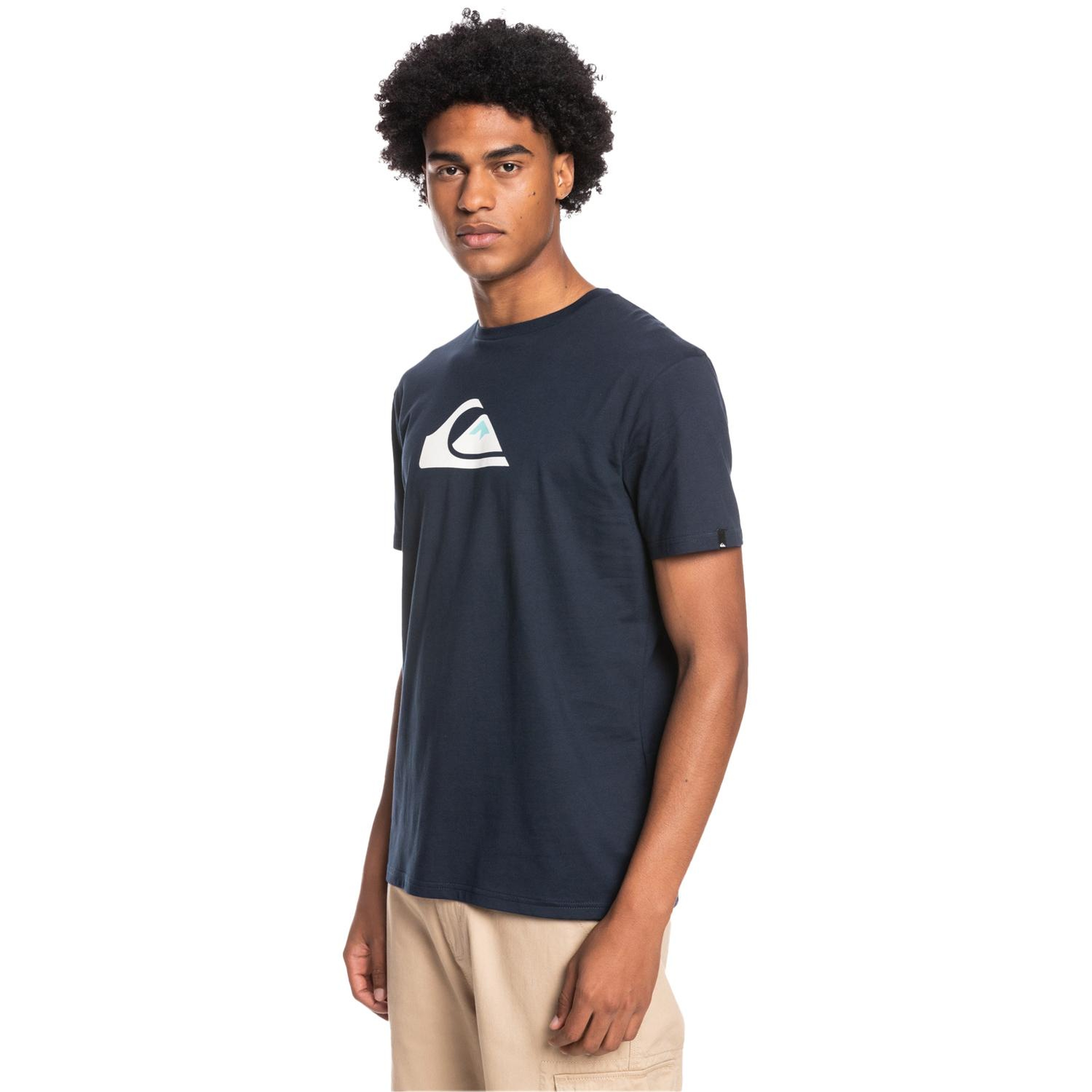 Quiksilver Complogo Erkek Mavi Tişört
