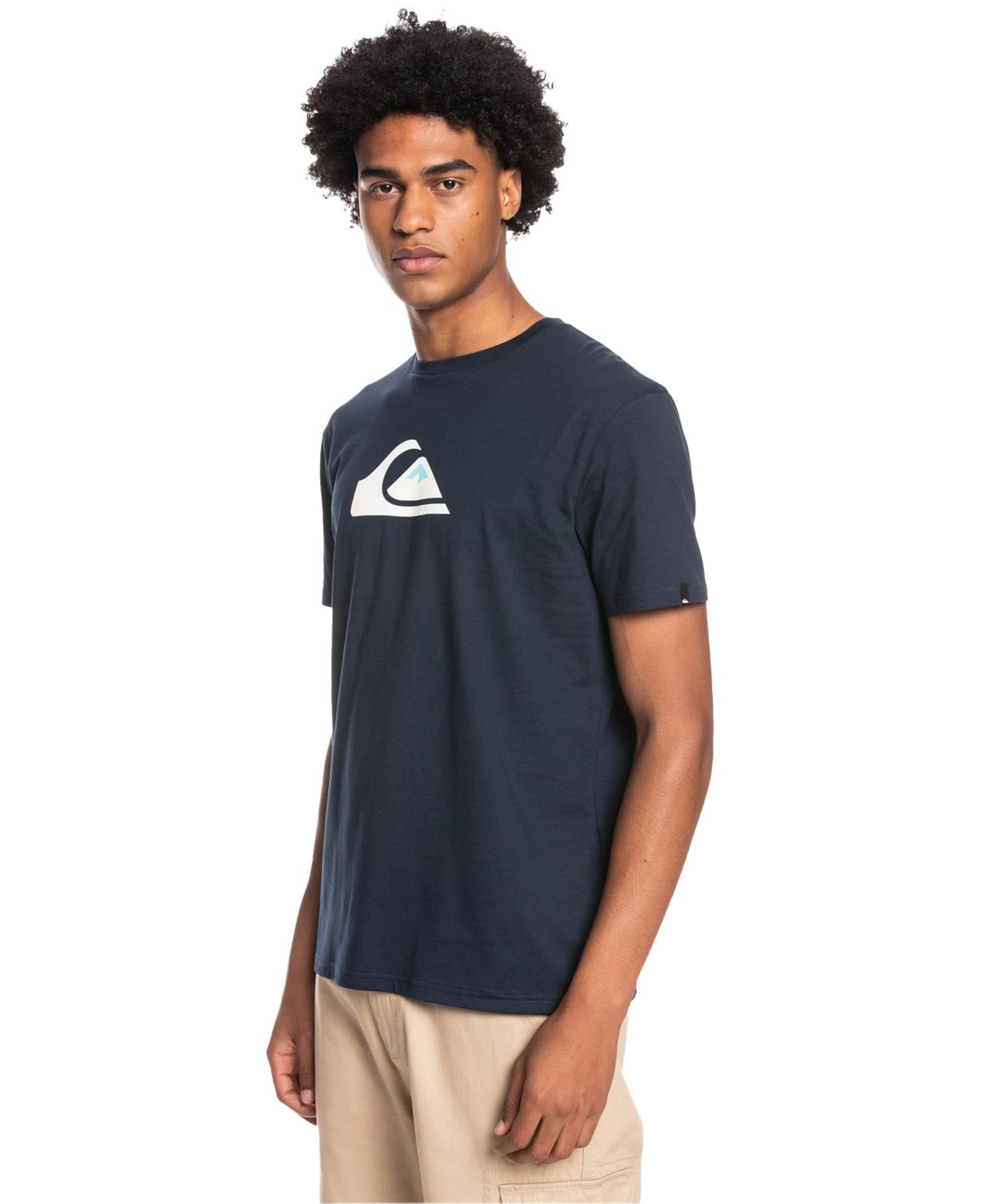 Quiksilver Complogo Erkek Mavi Tişört