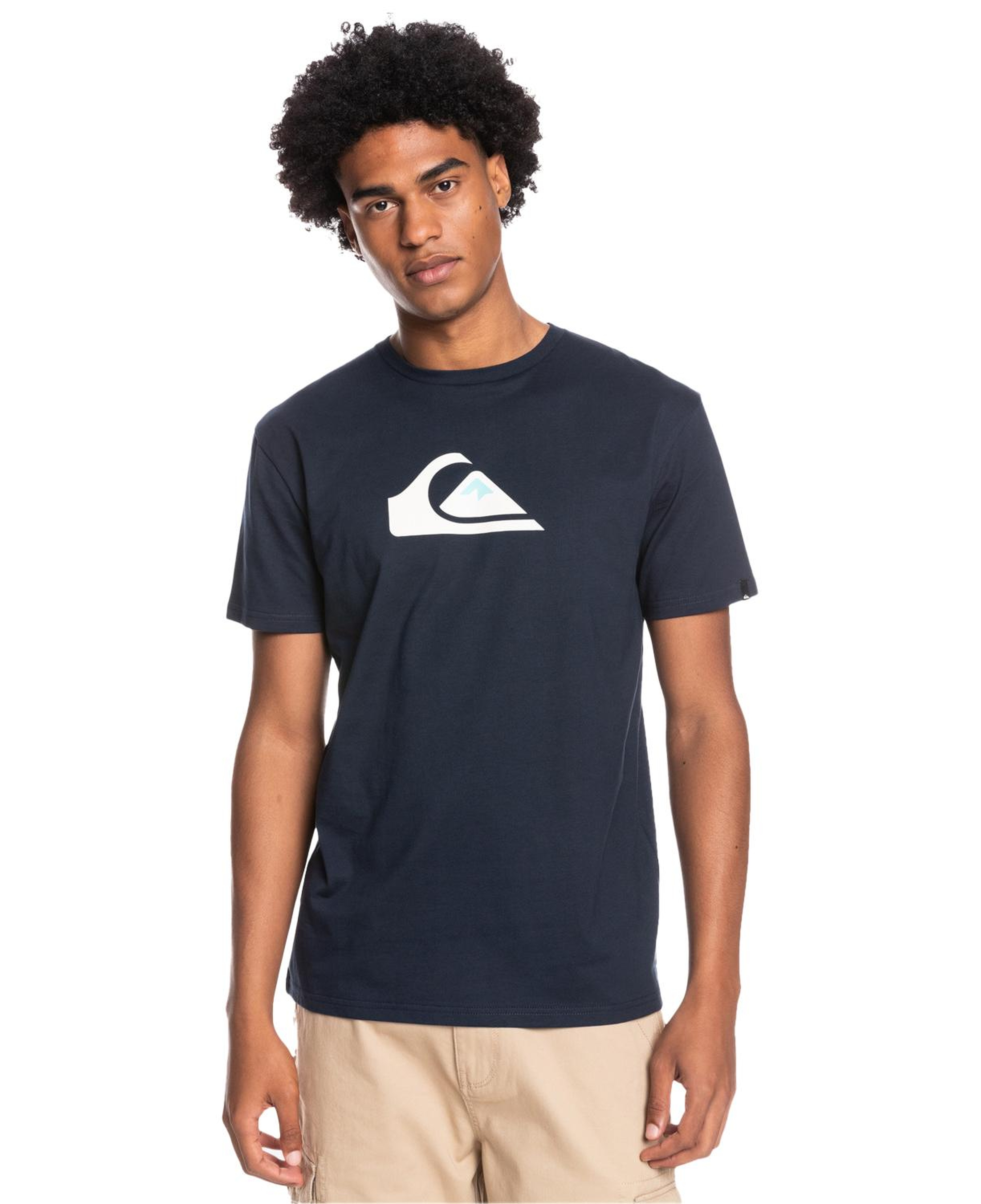 Quiksilver Complogo Erkek Mavi Tişört