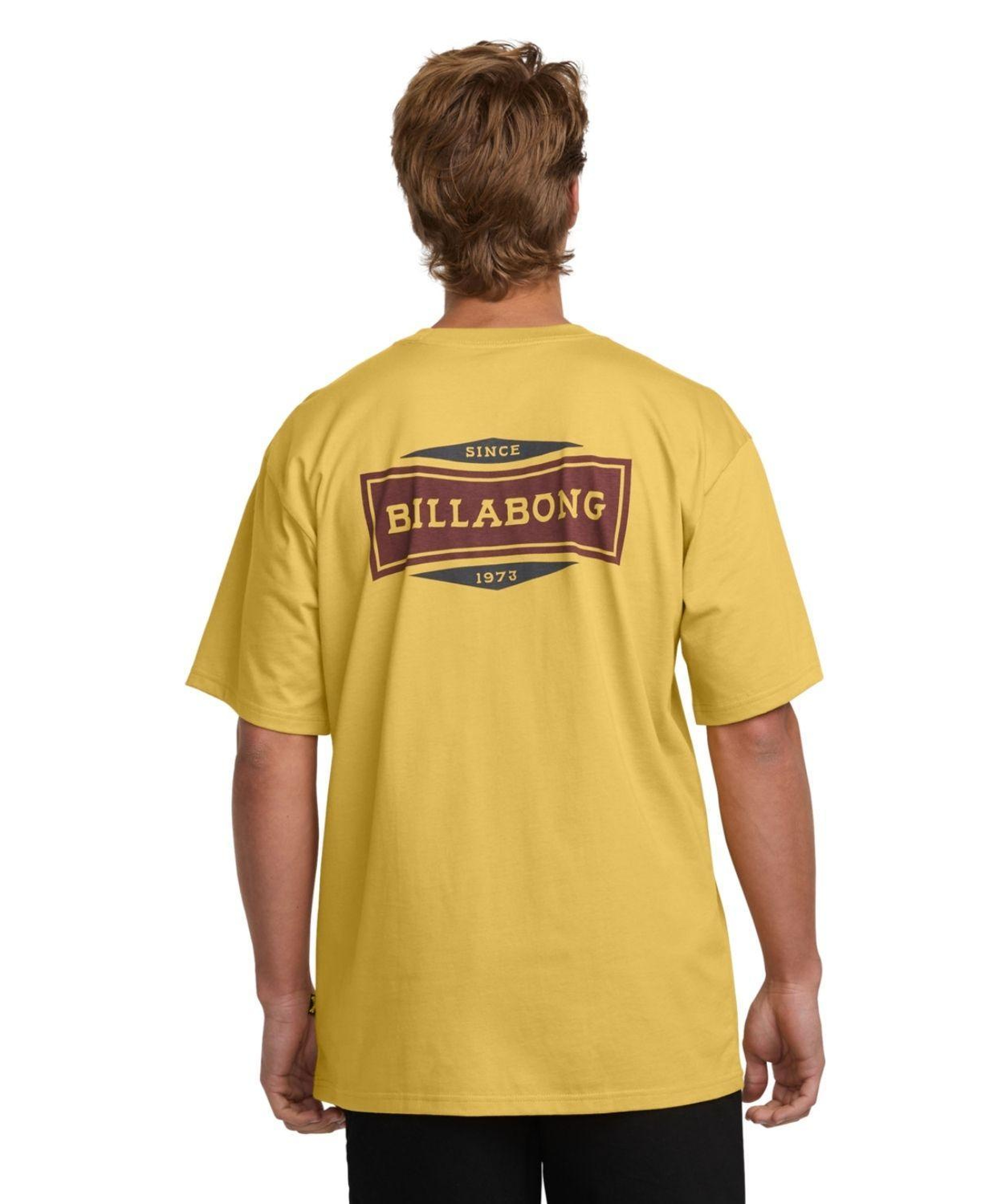 Billabong Walled Regular Erkek Sarı Tişört
