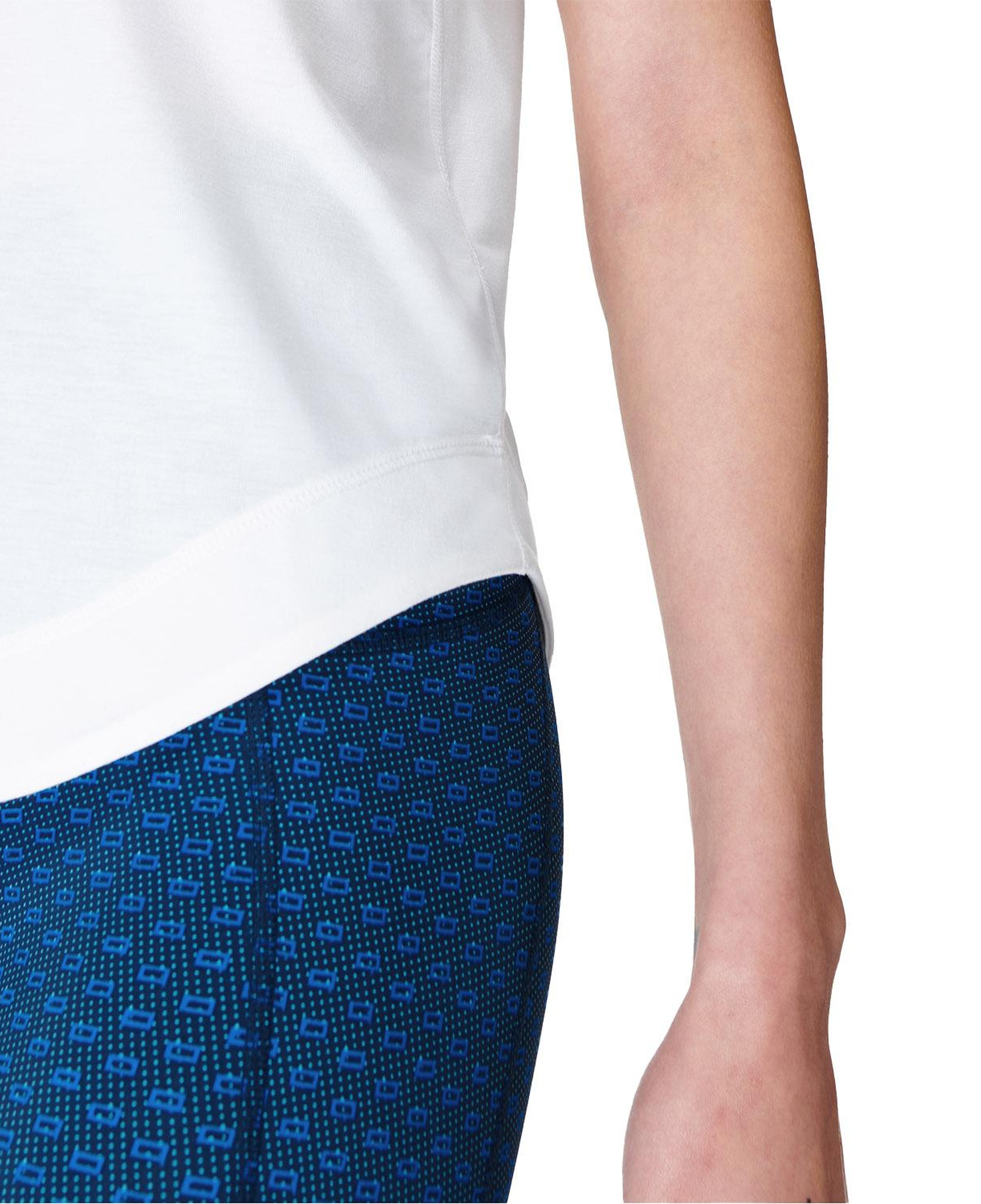 Sweaty Betty Breathe Easy Short Sleeve Top Kadın Beyaz Koşu Tişört