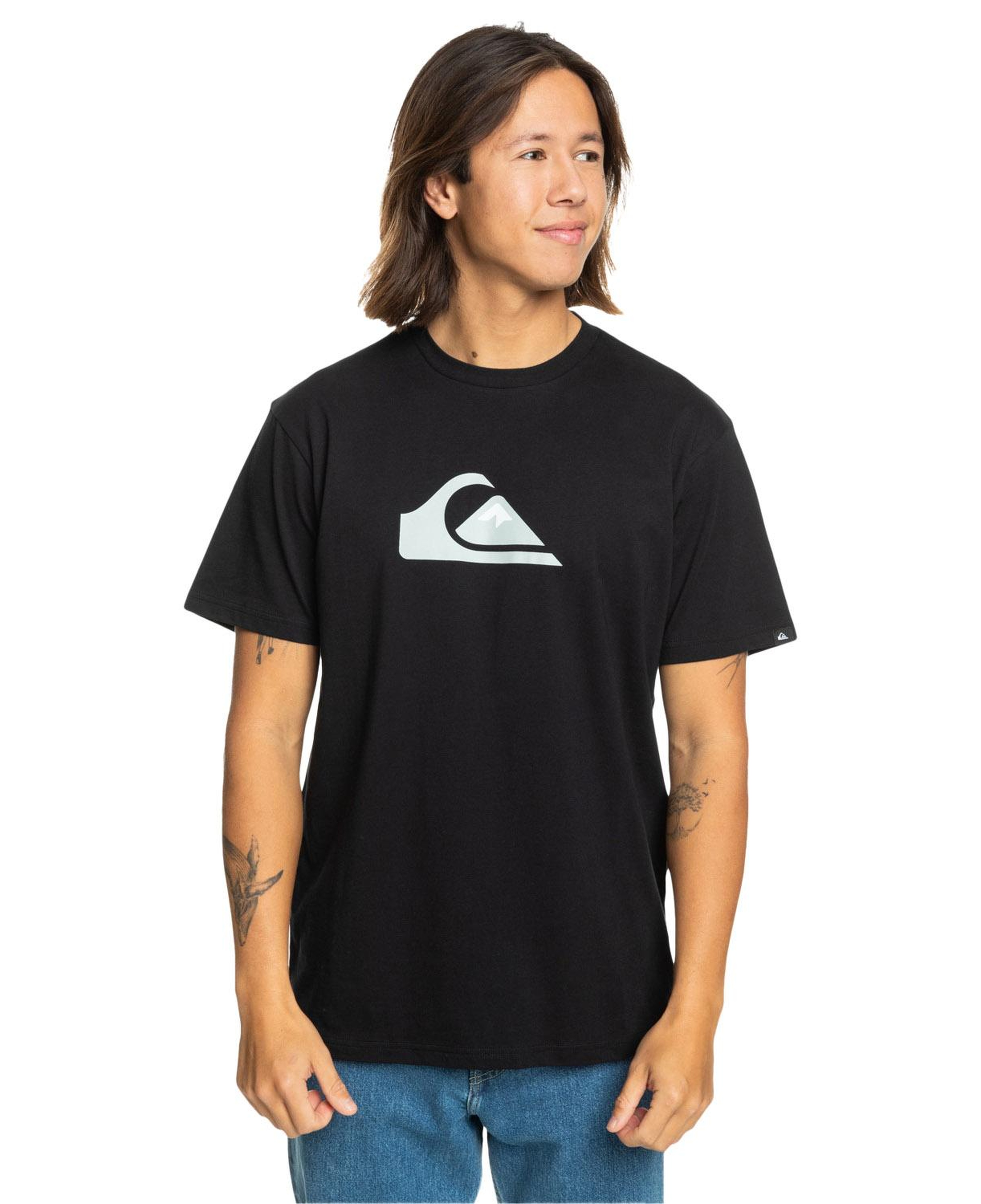 Quiksilver Comp Logo Erkek Tişört