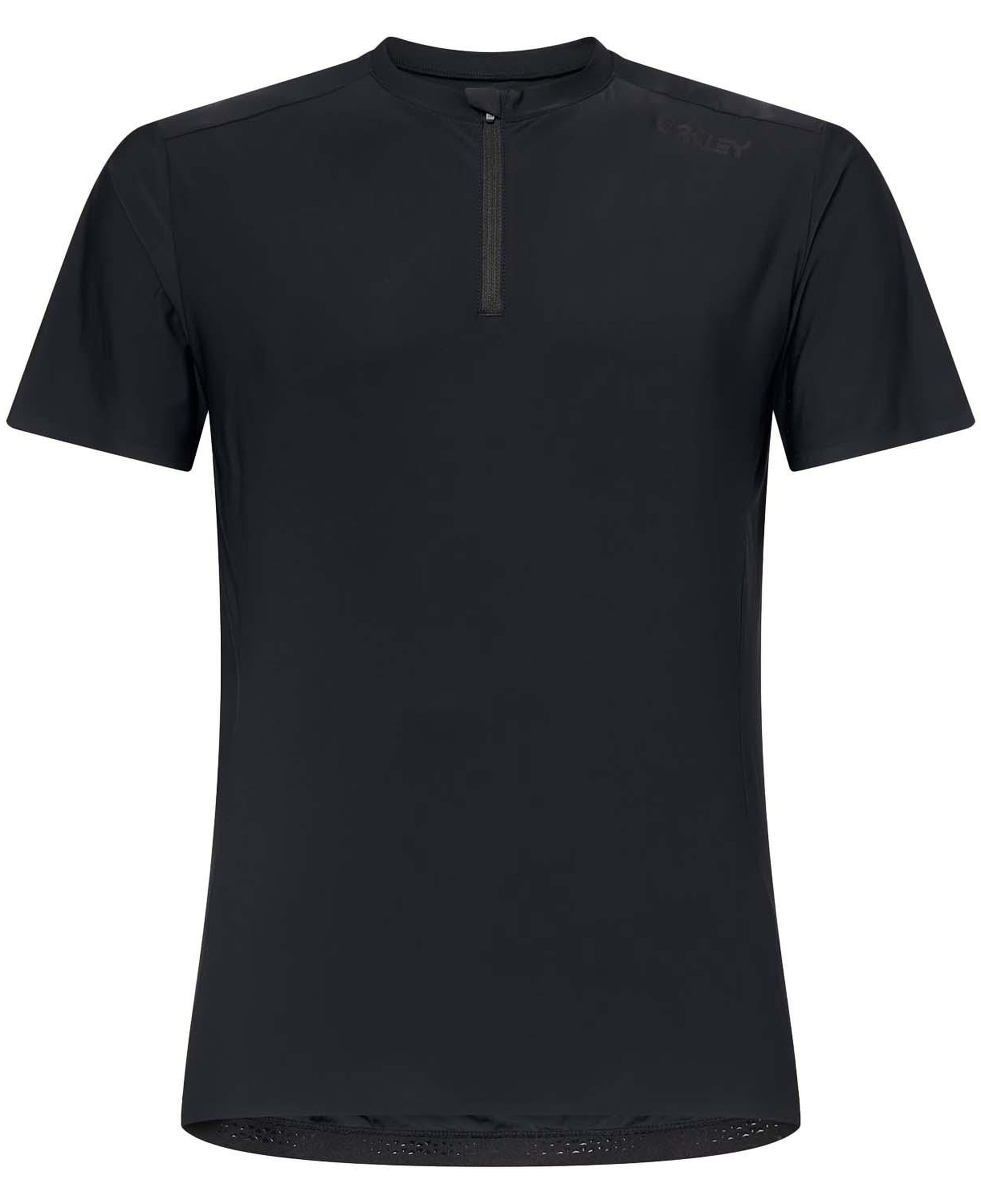 Oakley Point To Point 14 Zip Jersey Erkek Siyah Tişört