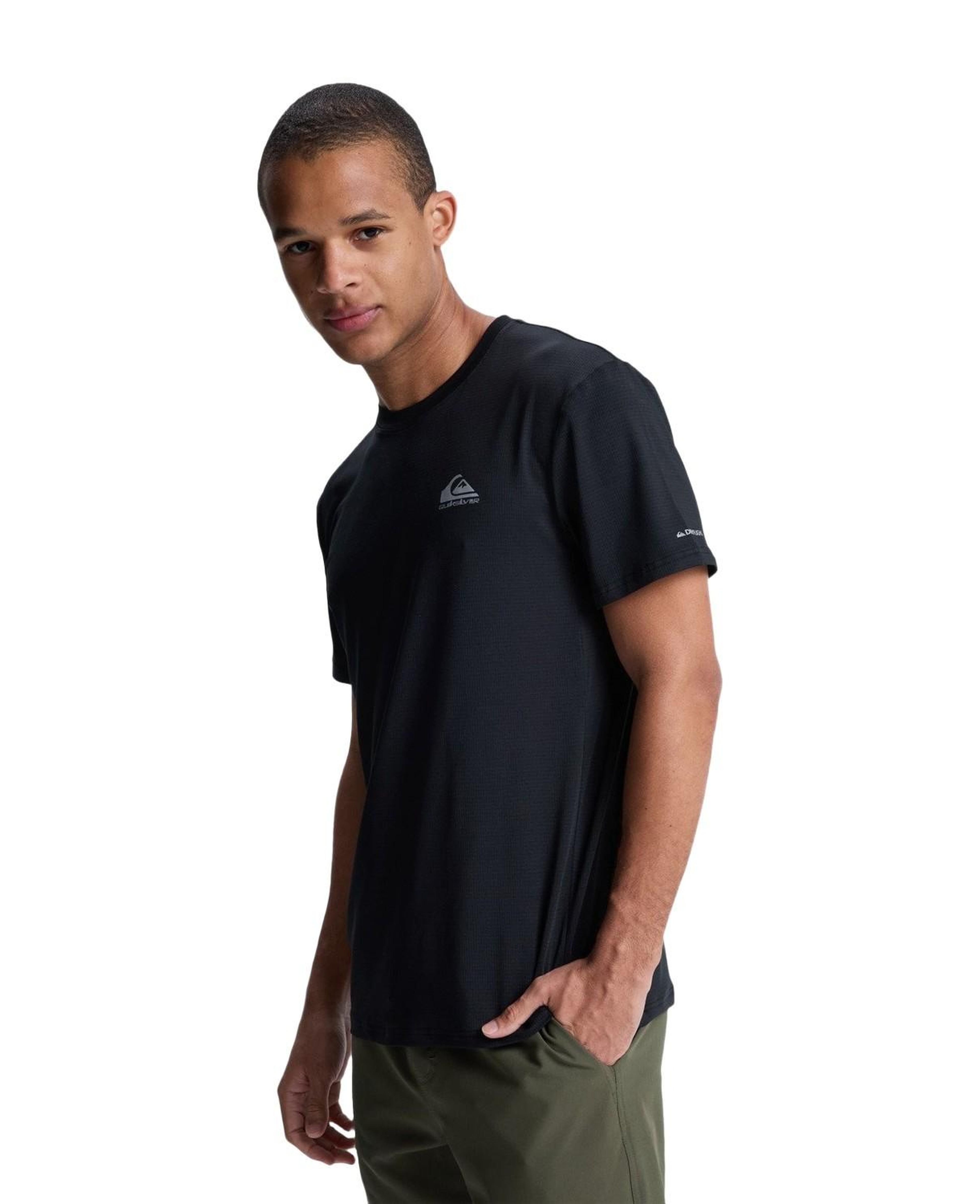 Quiksilver Caecilian Erkek Siyah Tişört