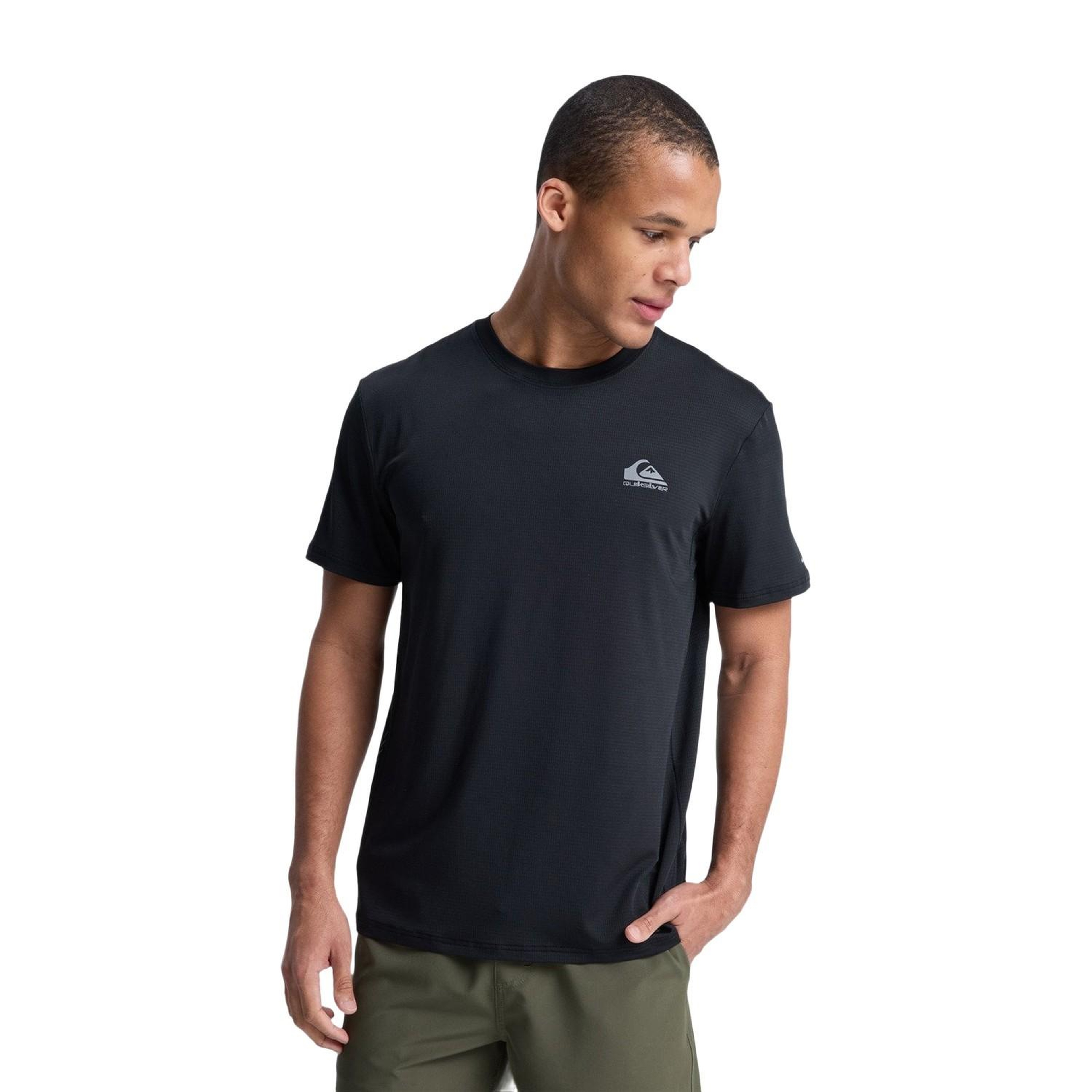 Quiksilver Caecilian Erkek Siyah Tişört
