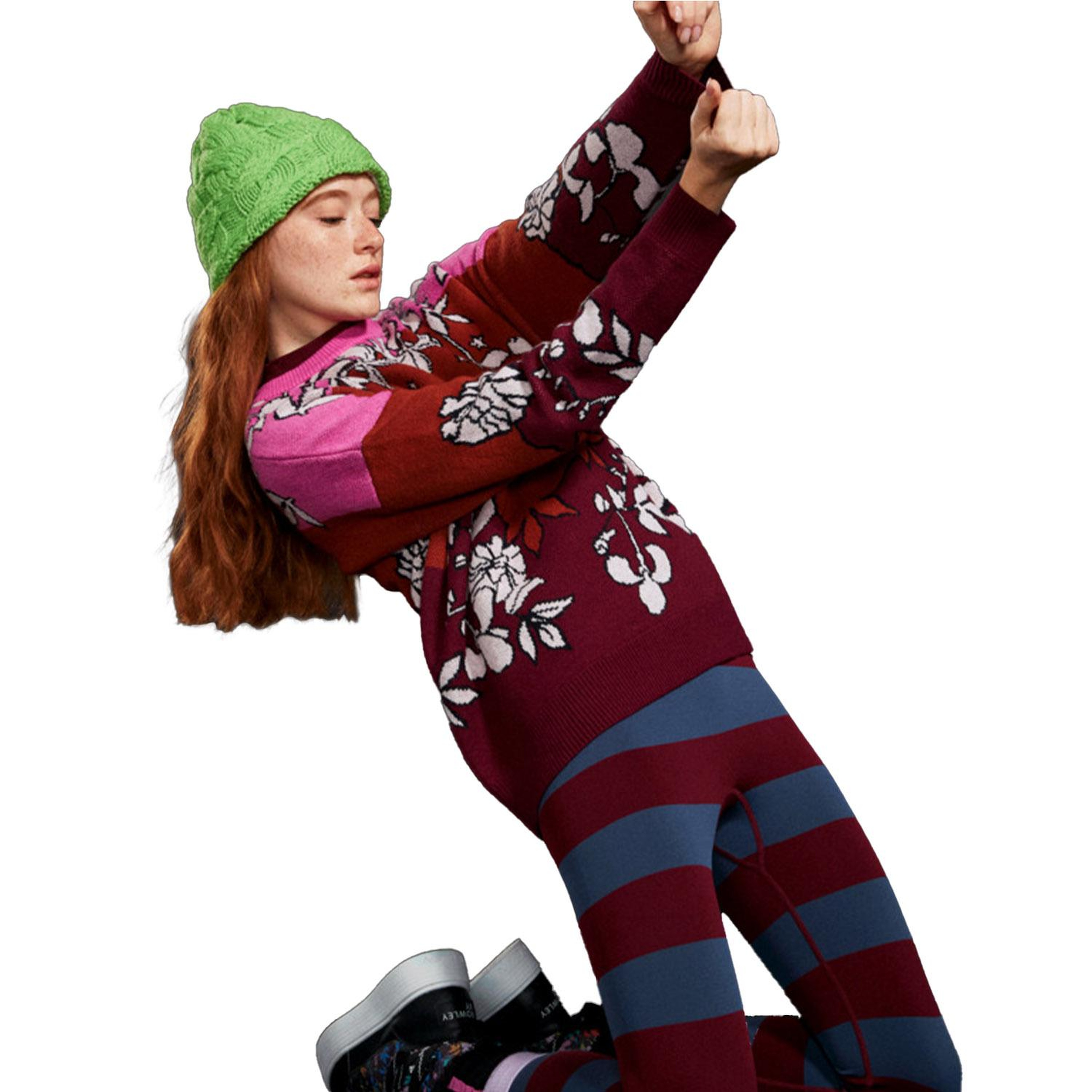 Roxy Roxyrowleysweat Kadın Kırmızı Sweat