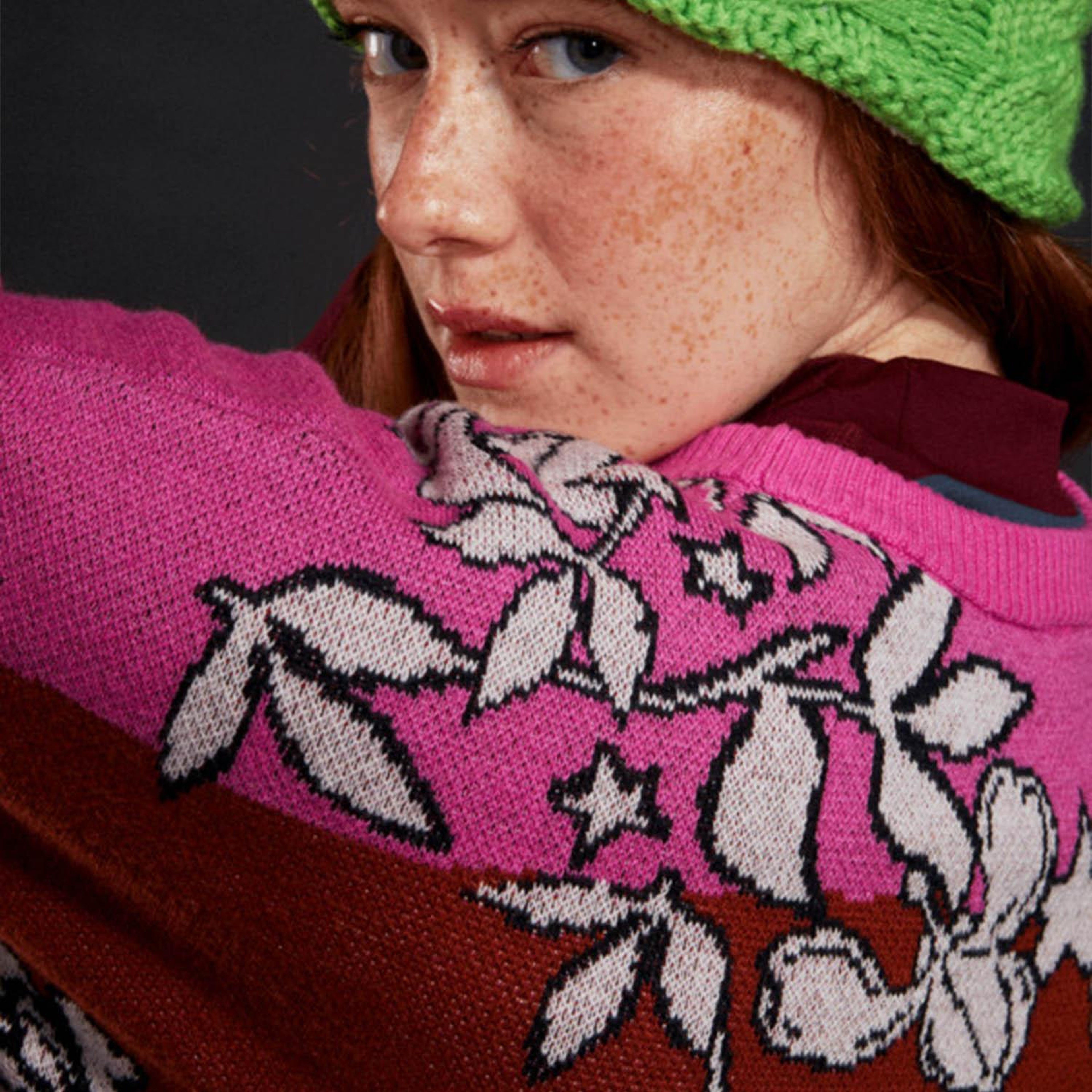 Roxy Roxyrowleysweat Kadın Kırmızı Sweat