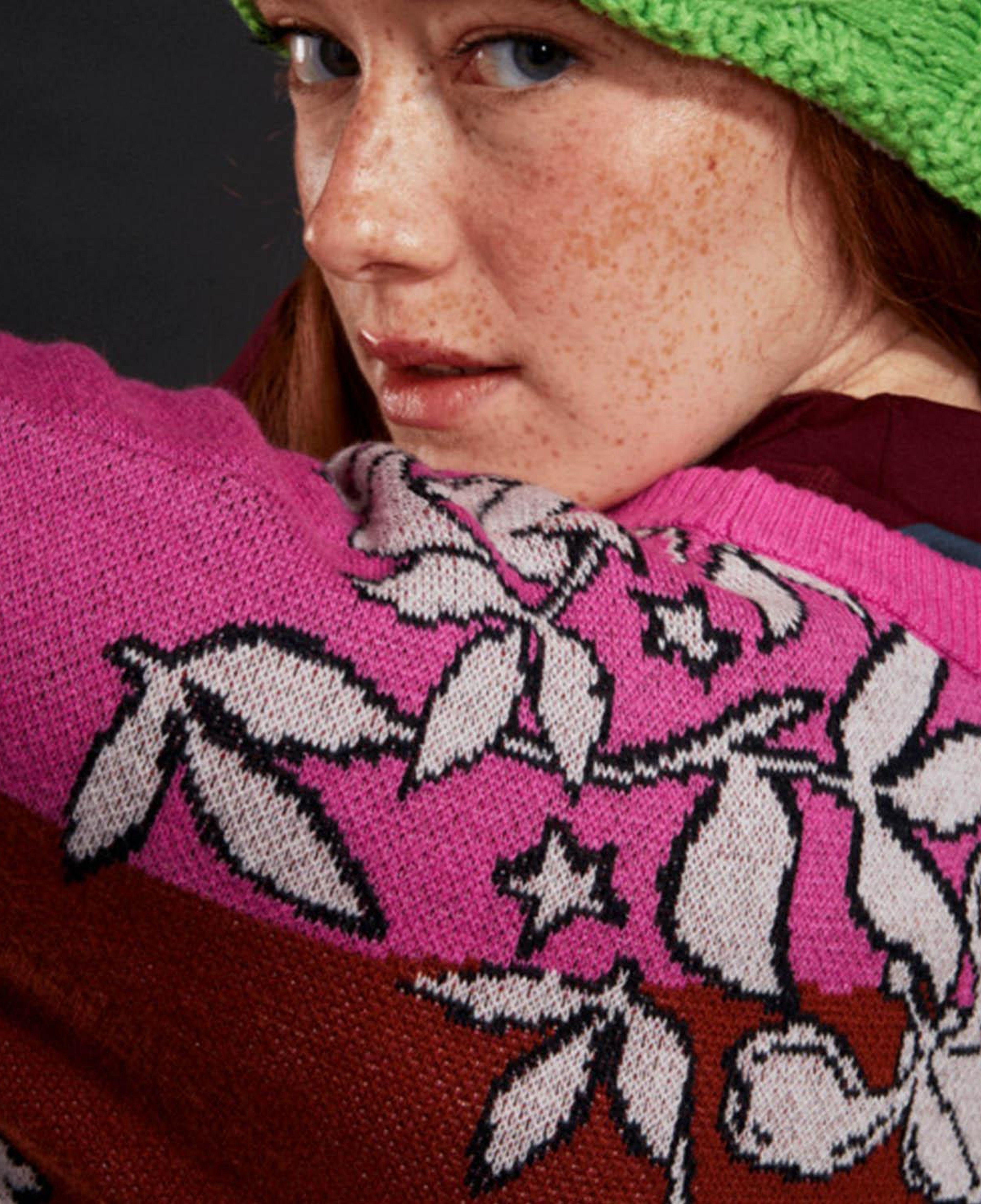 Roxy Roxyrowleysweat Kadın Kırmızı Sweat