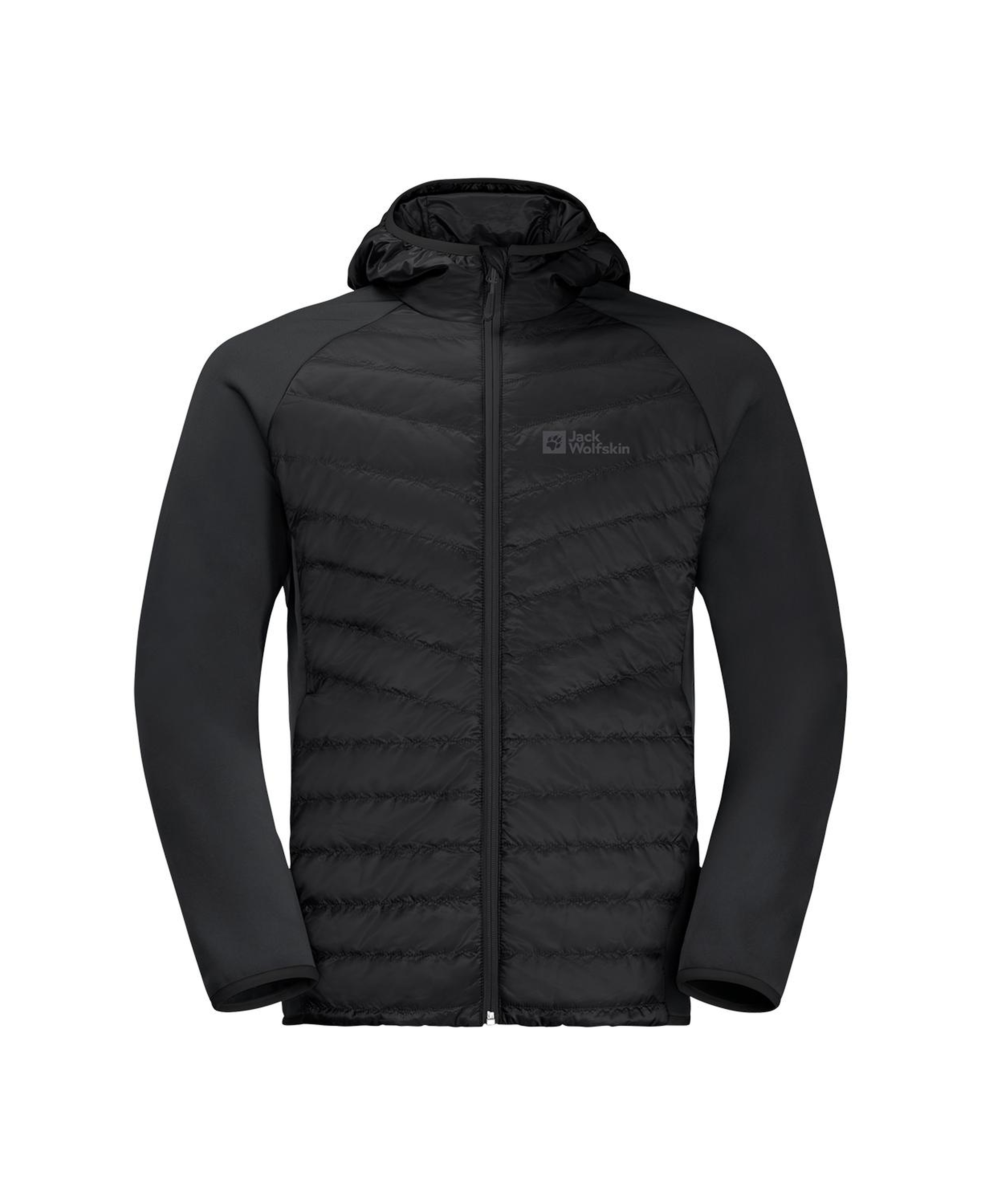 Jack Wolfskin Routeburn Pro Hybrid Erkek Siyah Outdoor Ceketi