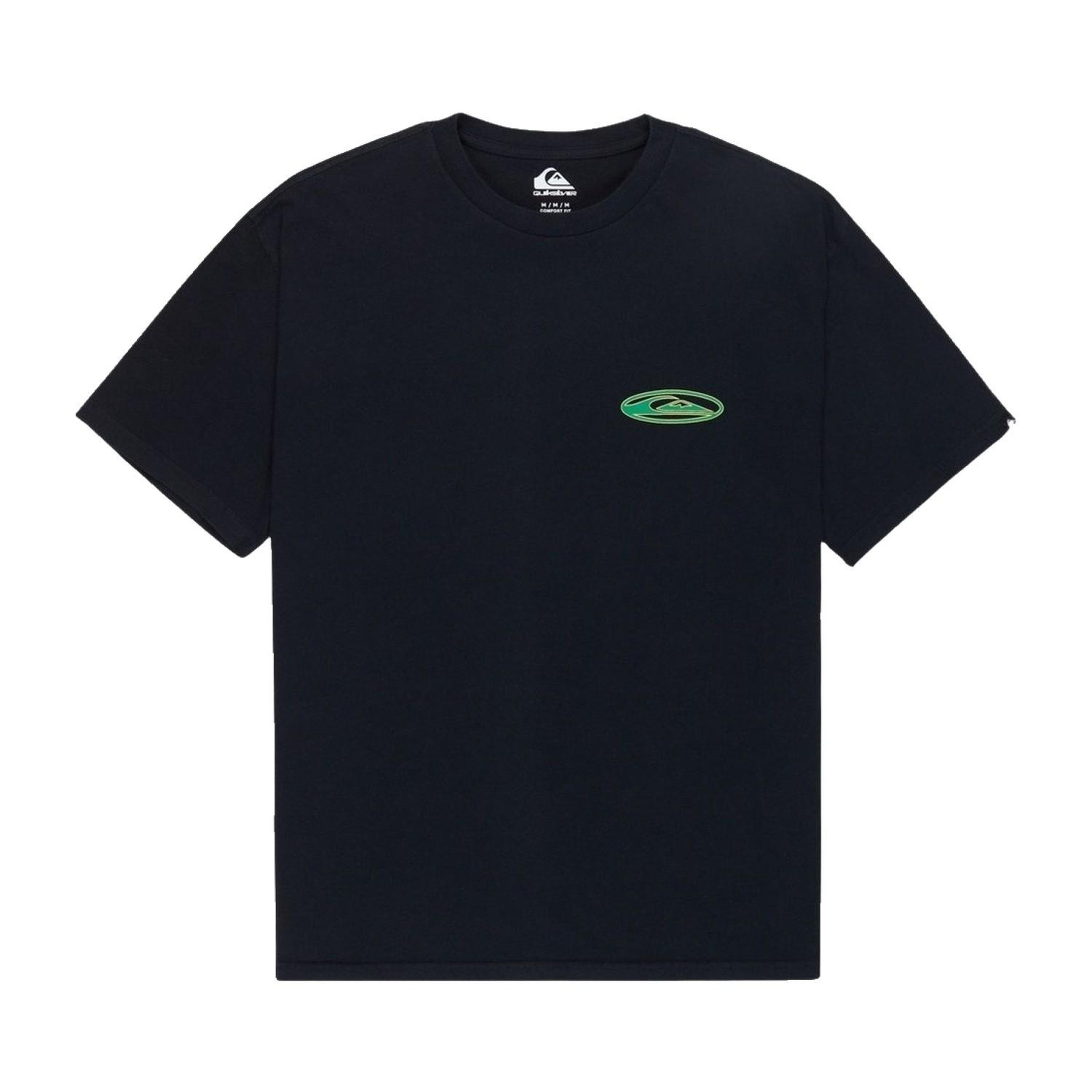 Quiksilver Quikglobe Erkek Siyah Tişört