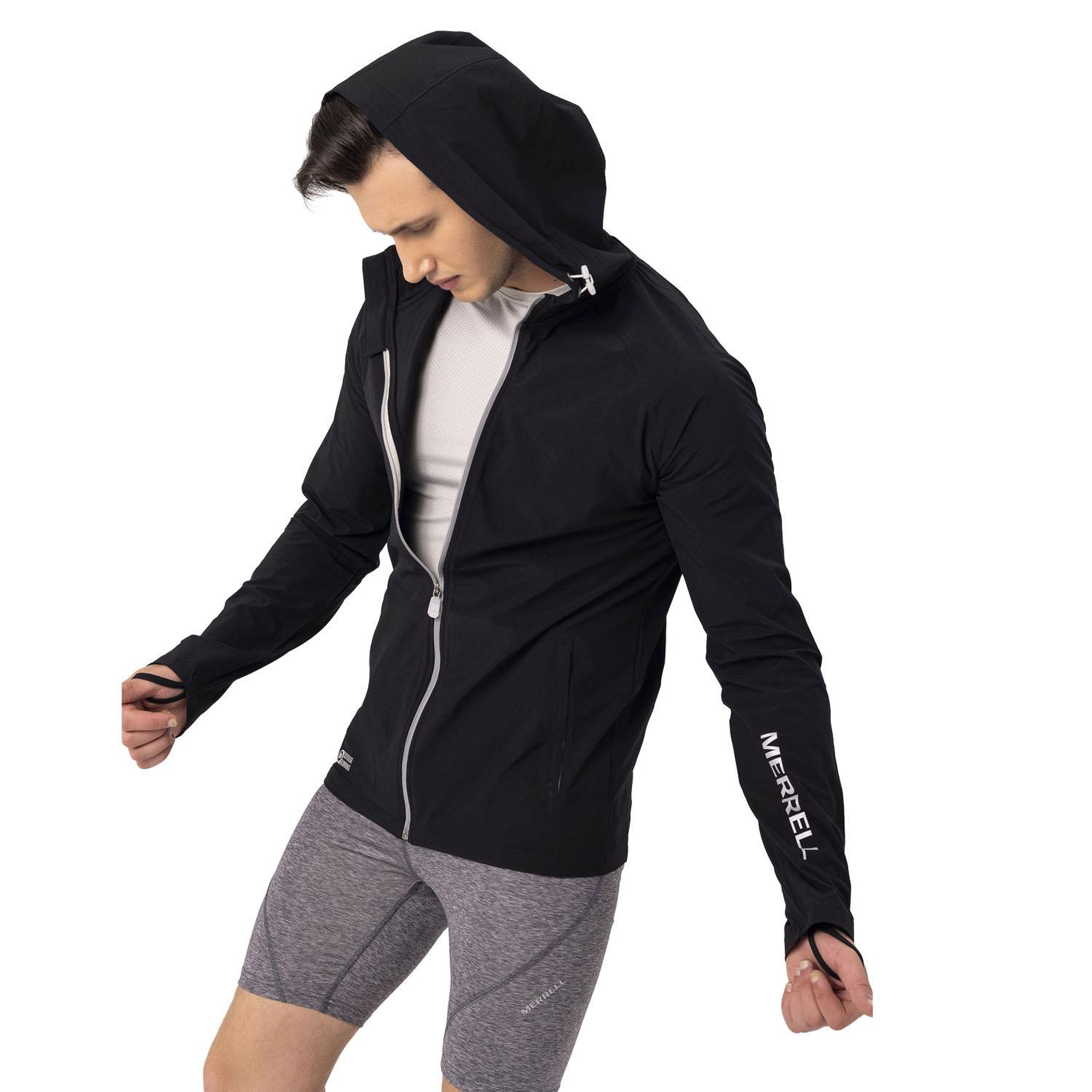 Merrell Just Erkek Siyah Koşu Ceketi