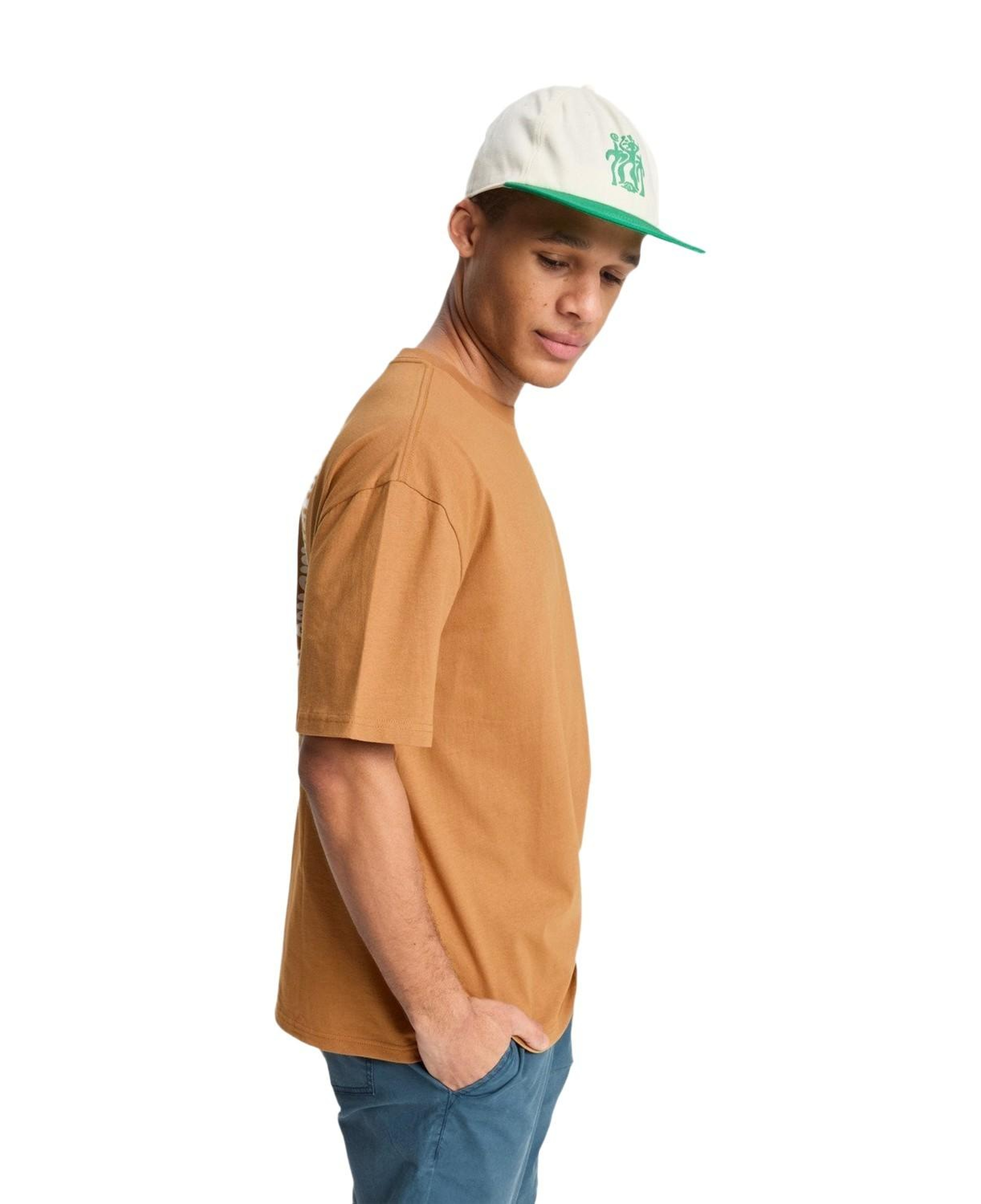 Quiksilver Serenity Splash Erkek Kahverengi Tişört