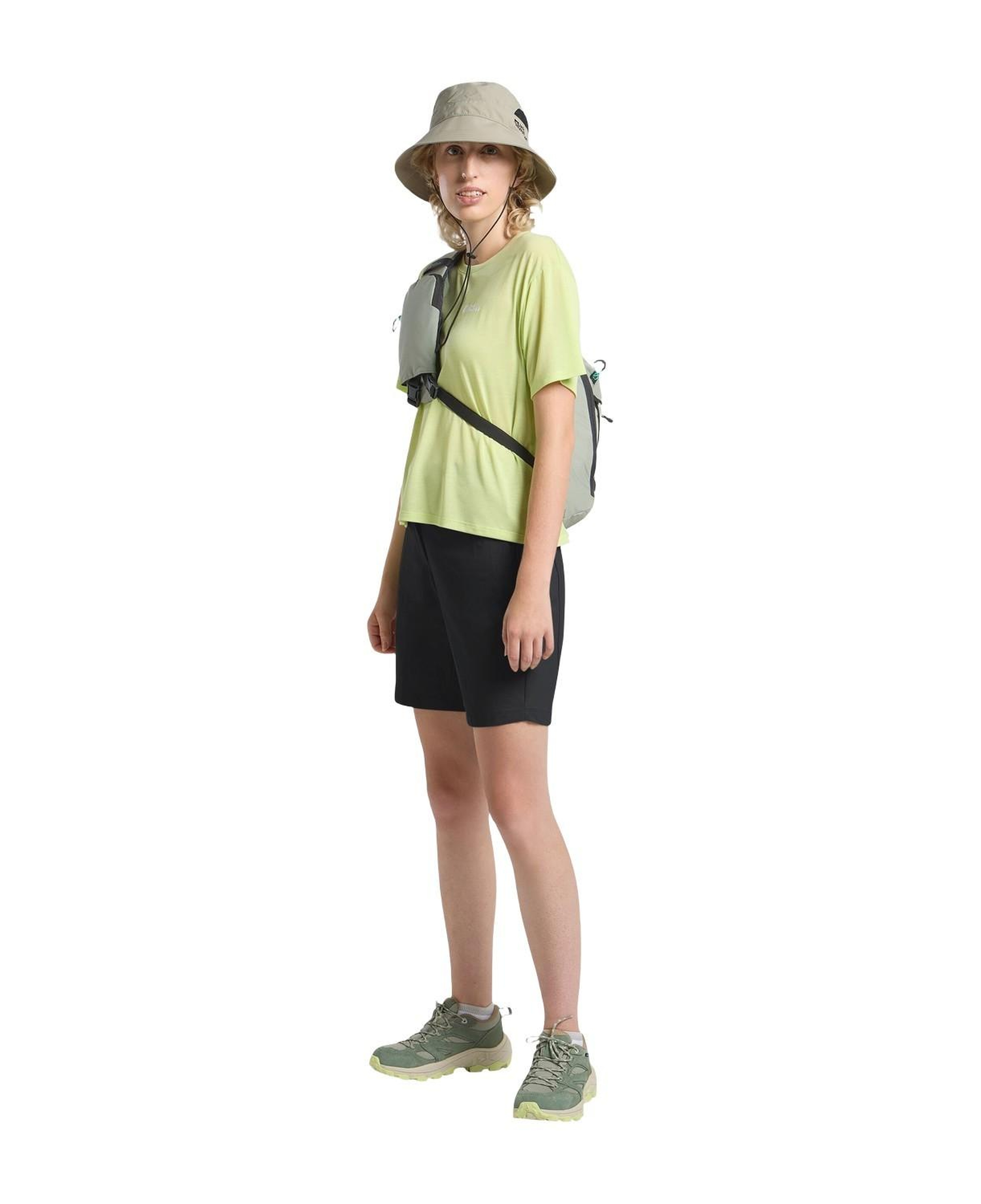 Jack Wolfskin Hikeout Shorts Kadın Siyah Şort
