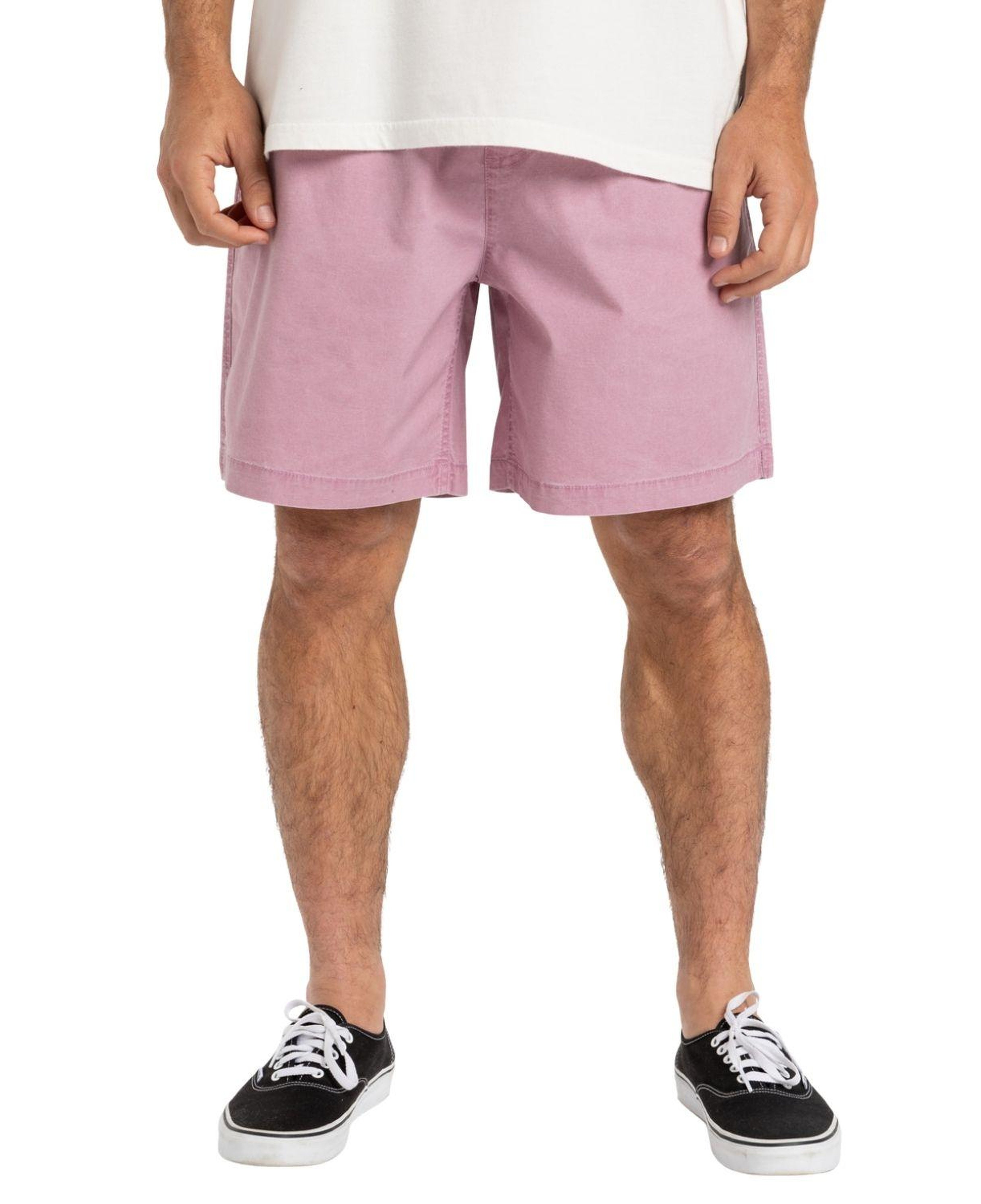 Quiksilver Taxer Ws Erkek Pembe Walkshort