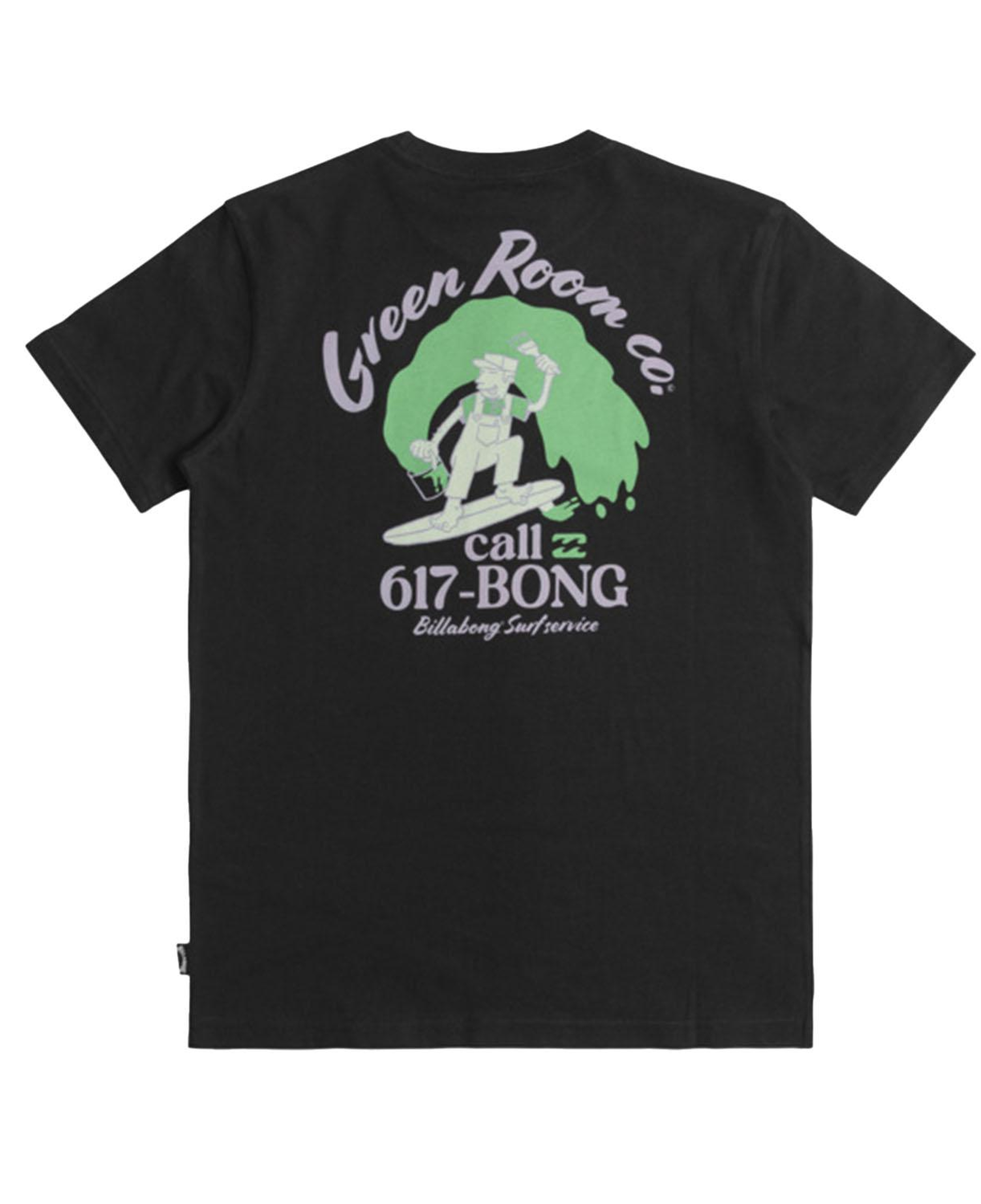 Billabong Surf Service Erkek Çocuk Siyah Tişört