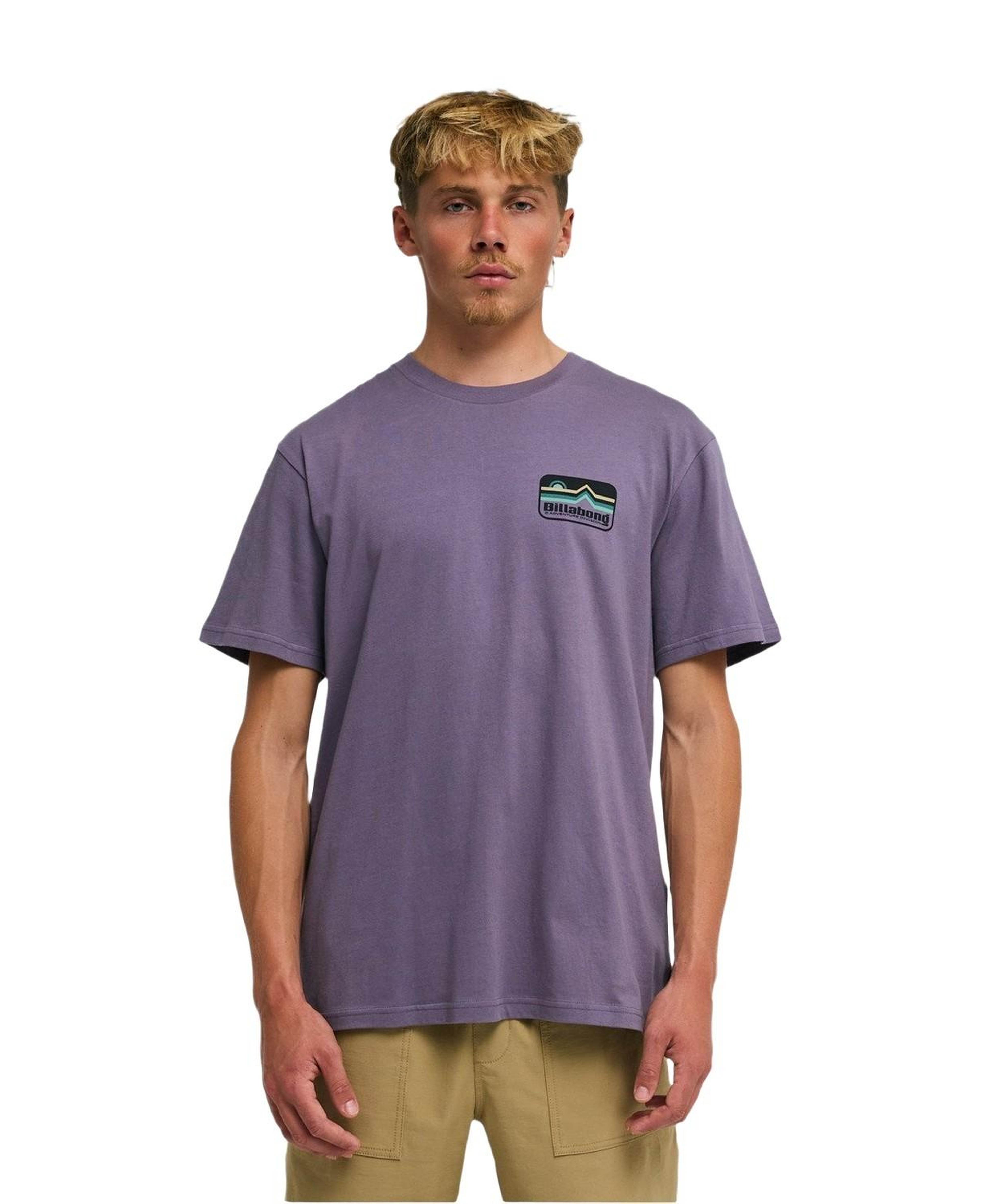 Billabong Range Erkek Mor Tişört