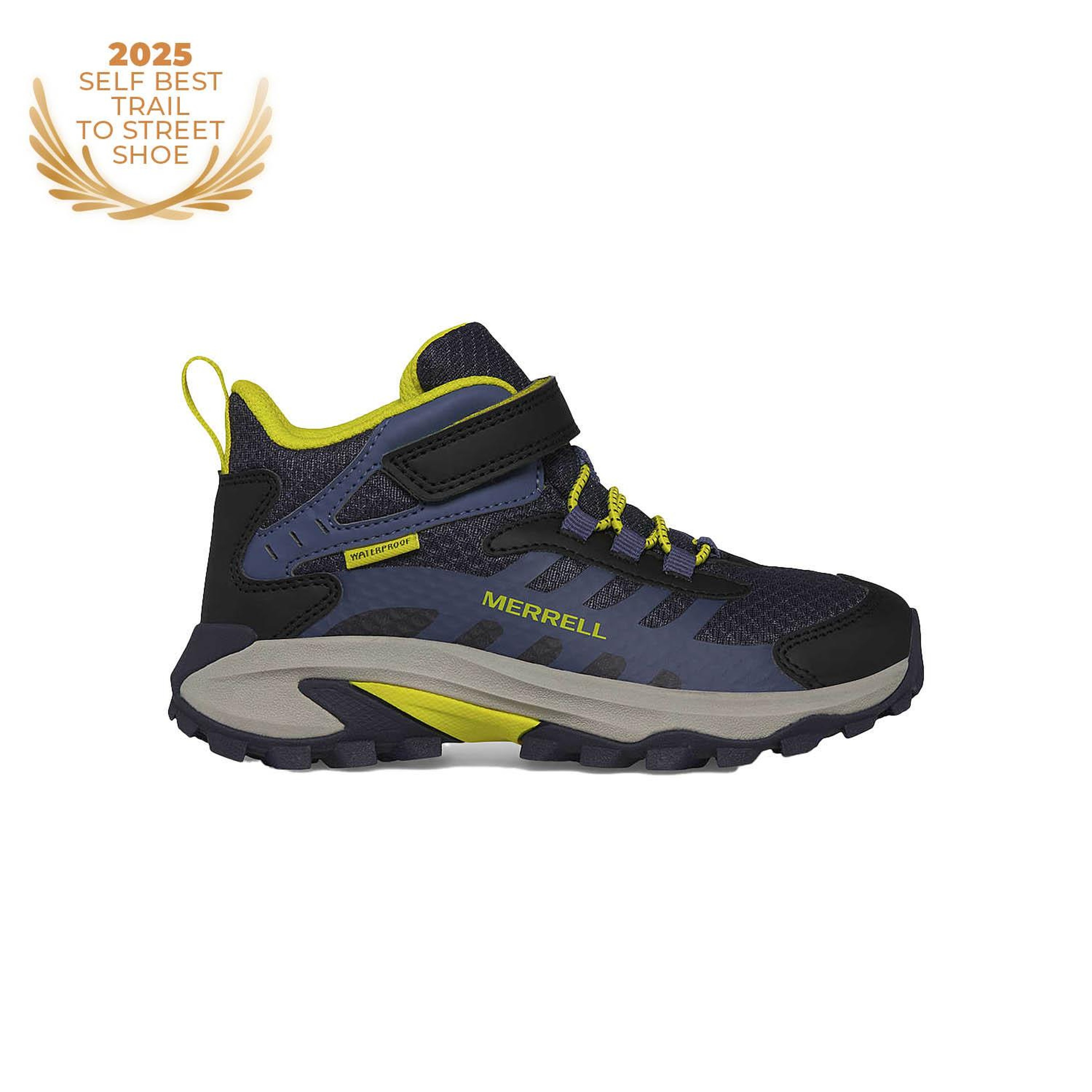 Merrell Moab Speed 2 Mid Ac Wtprf Çocuk Mavi Bot