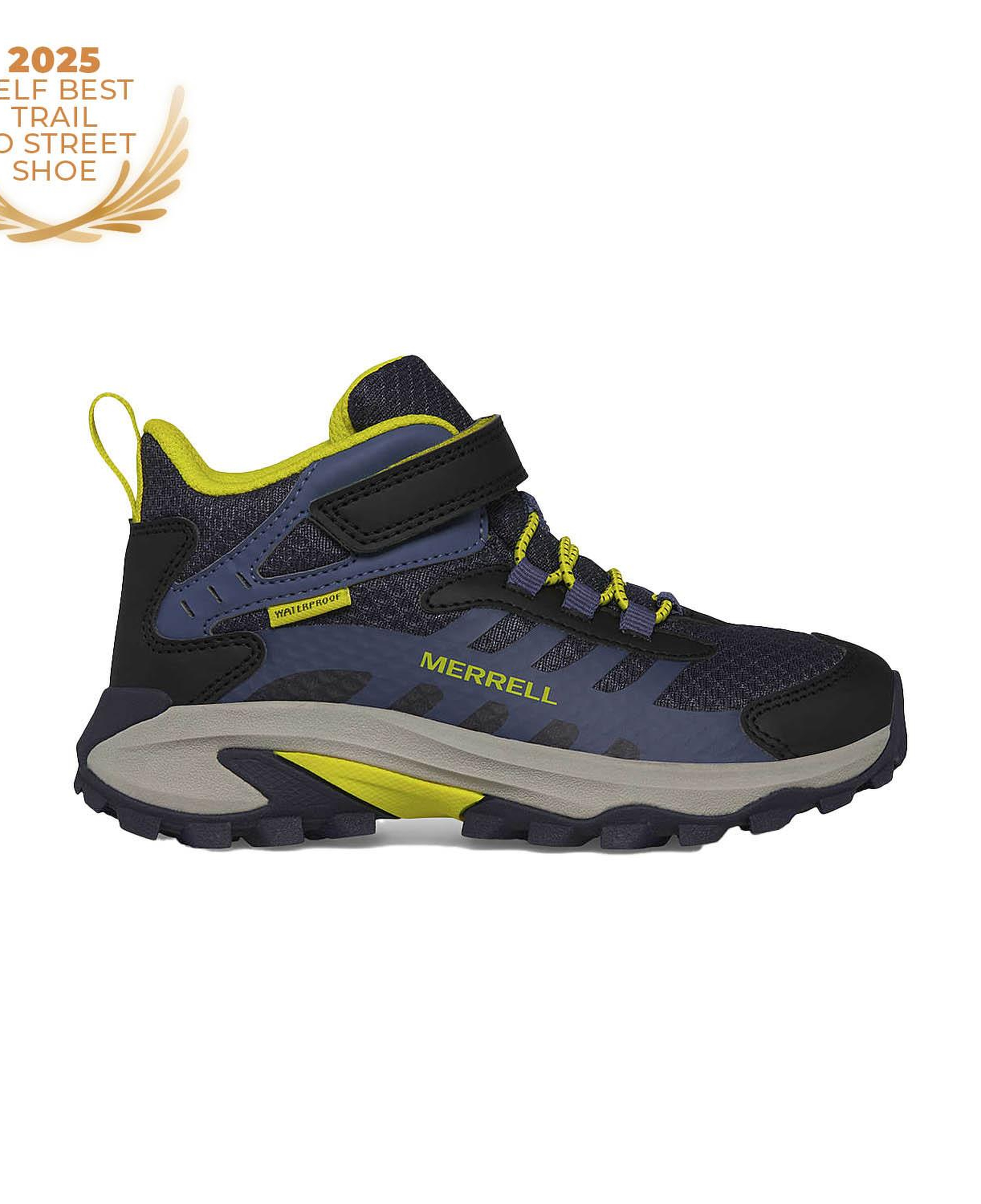 Merrell Moab Speed 2 Mid Ac Wtprf Çocuk Mavi Bot