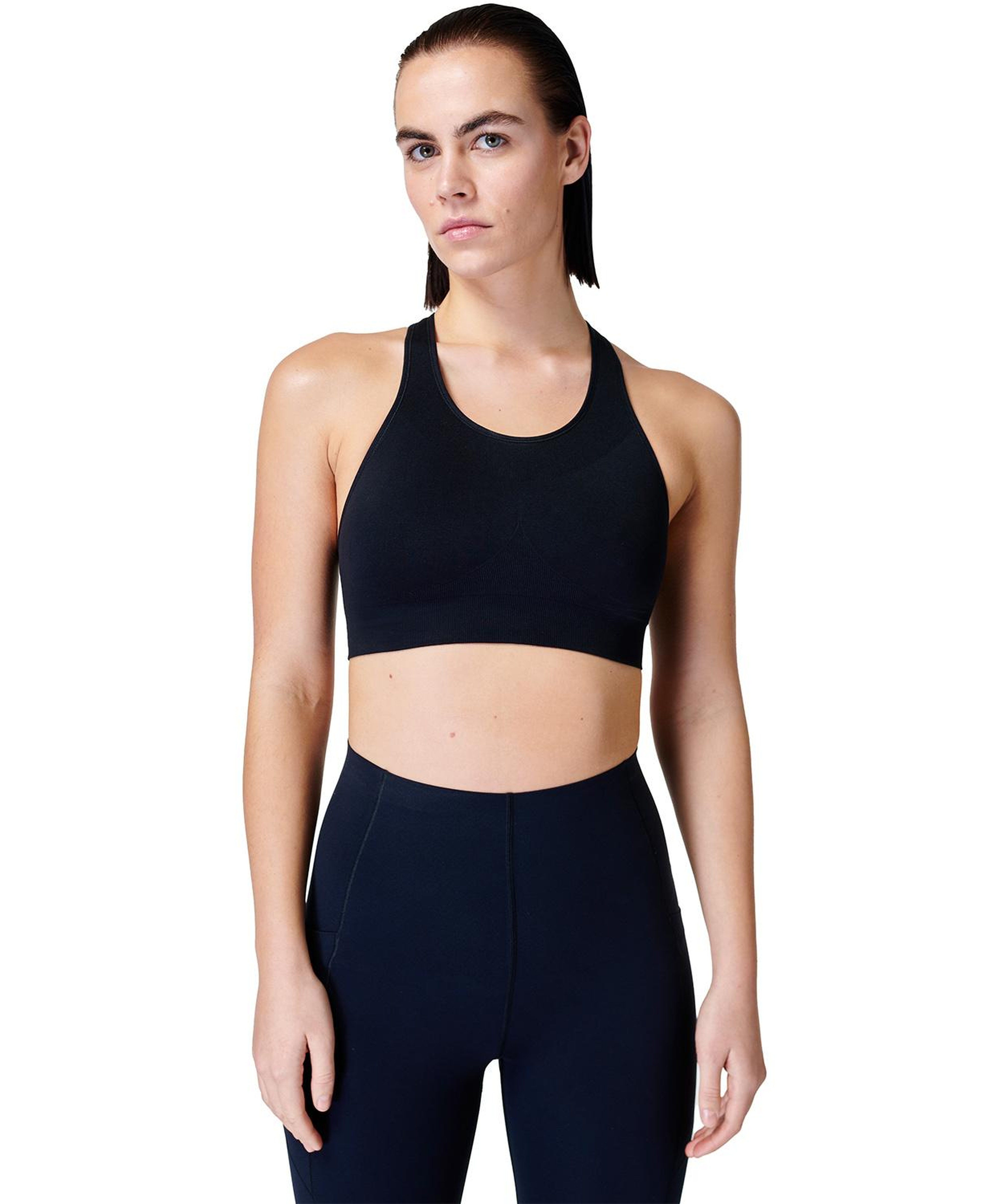 Sweaty Betty Stamina Workout Bra Kadın Siyah Fitness Bra