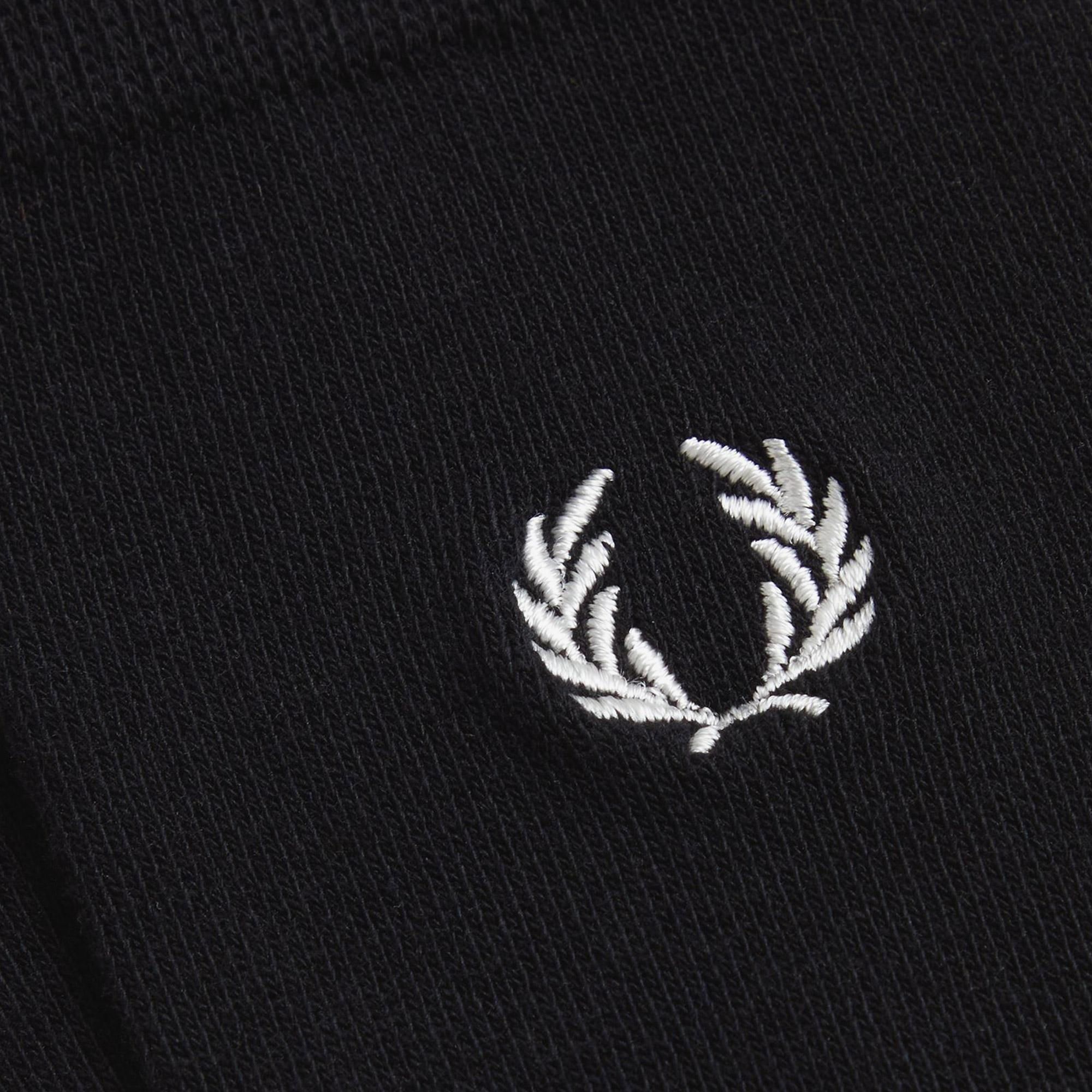Fred Perry Unisex Siyah Çorap