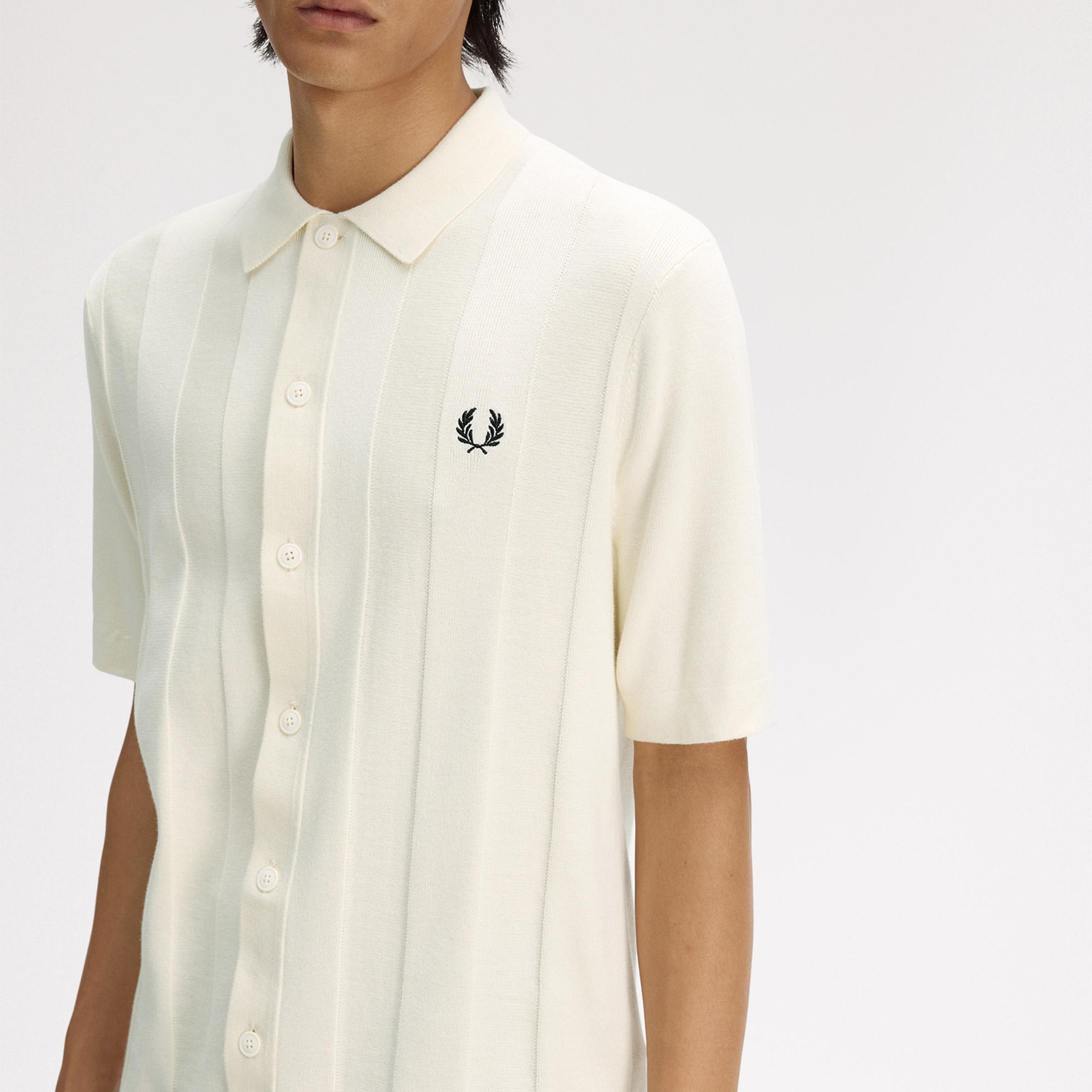 Fred Perry Erkek Krem Polo