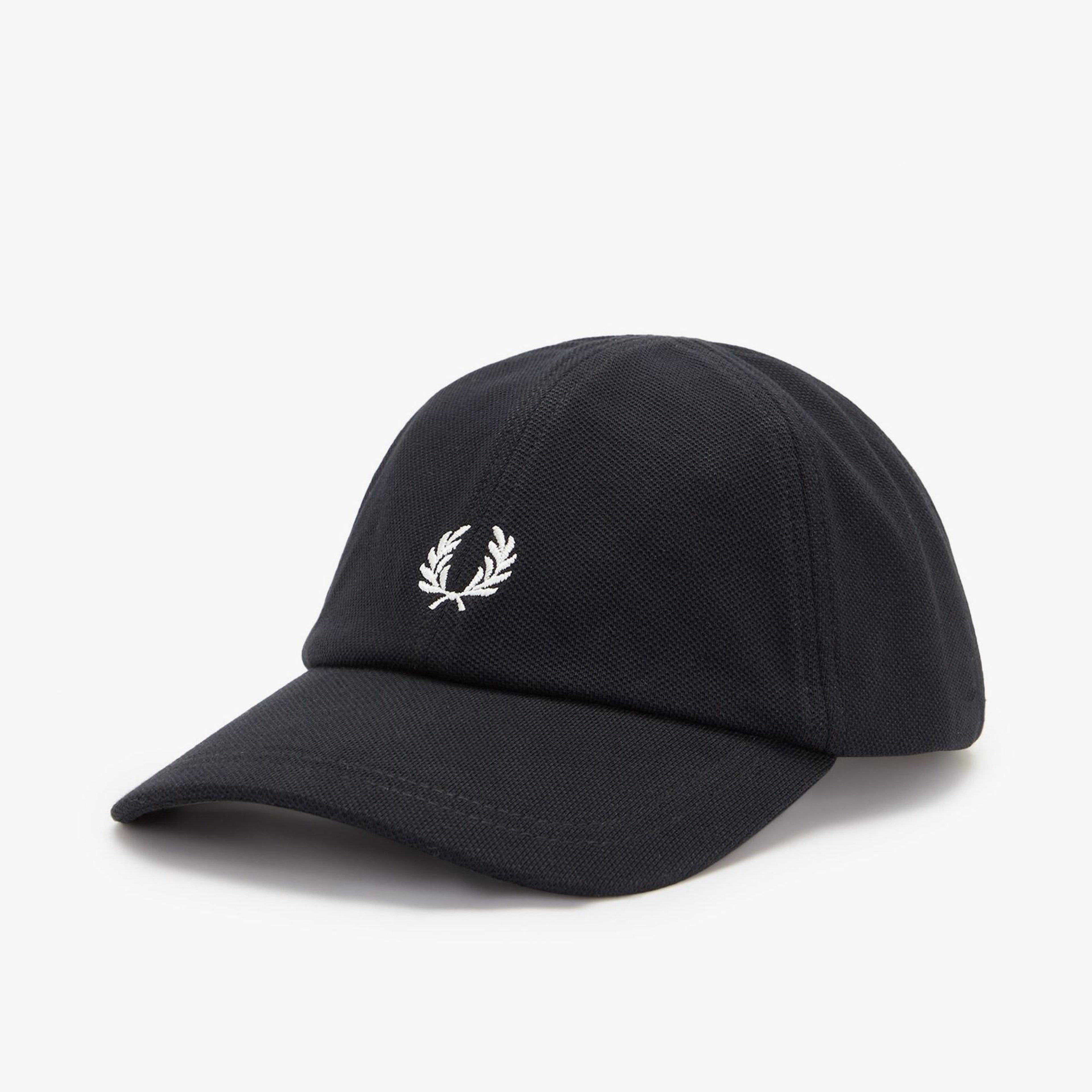 Fred Perry Unisex Siyah Şapka