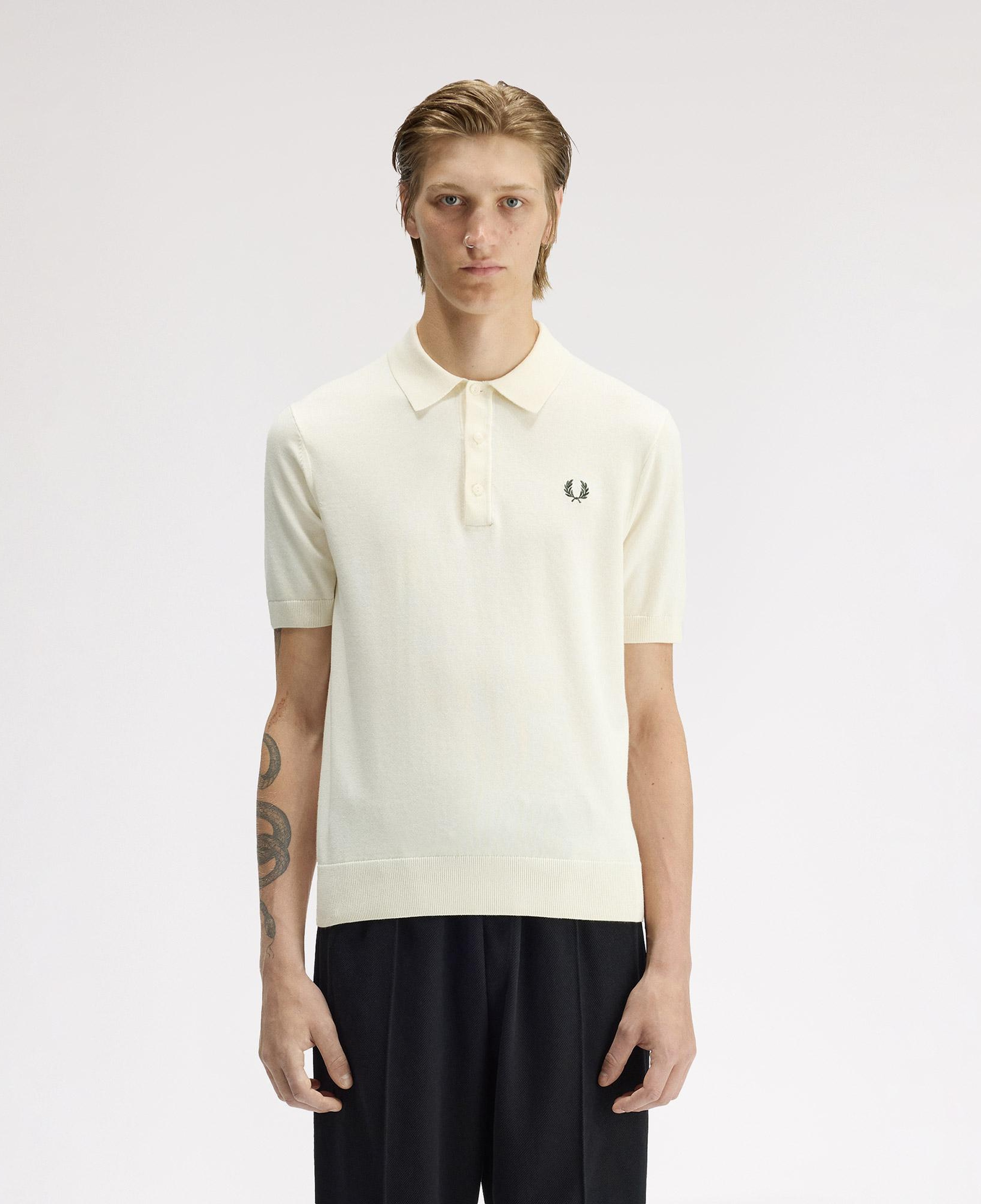 Fred Perry Erkek Krem Polo