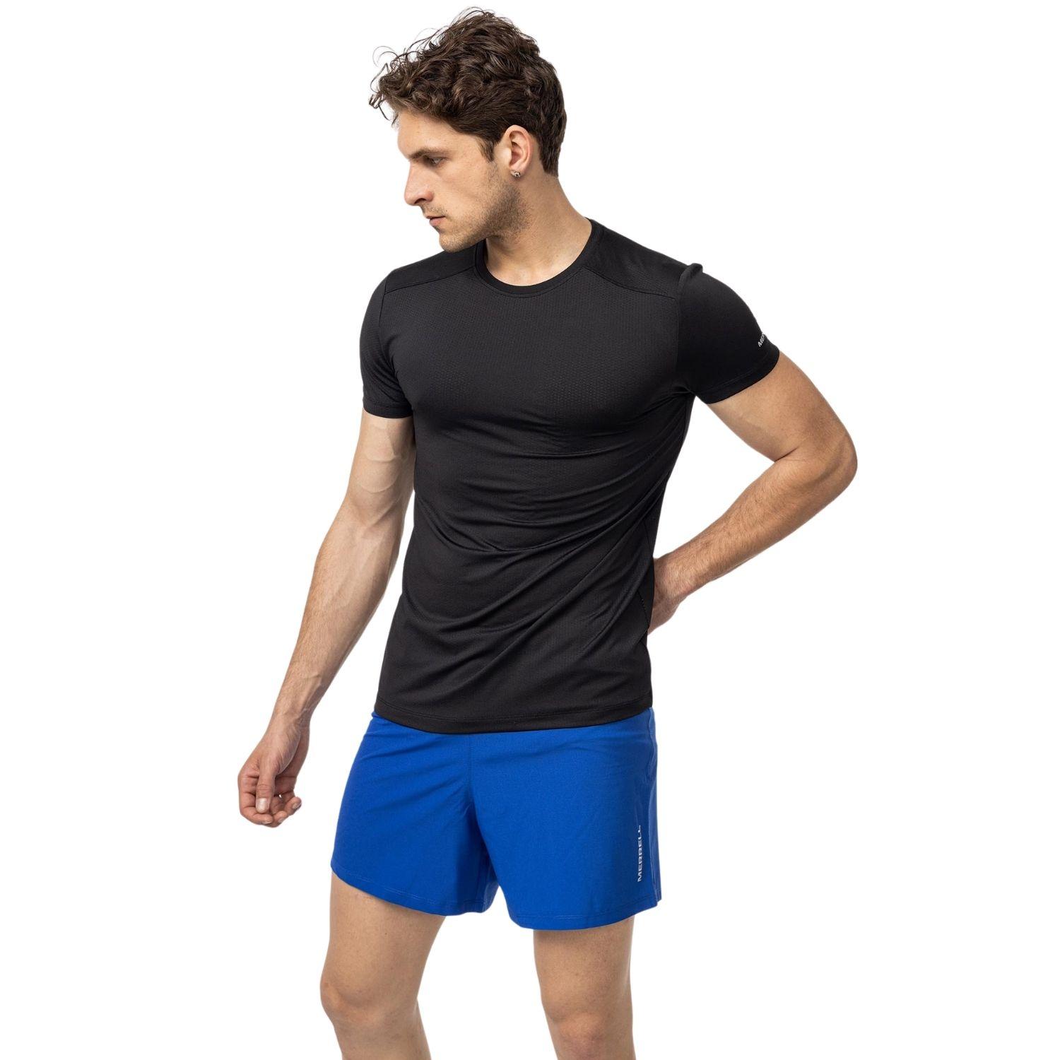 Merrell Tean Erkek Siyah Koşu Tişört