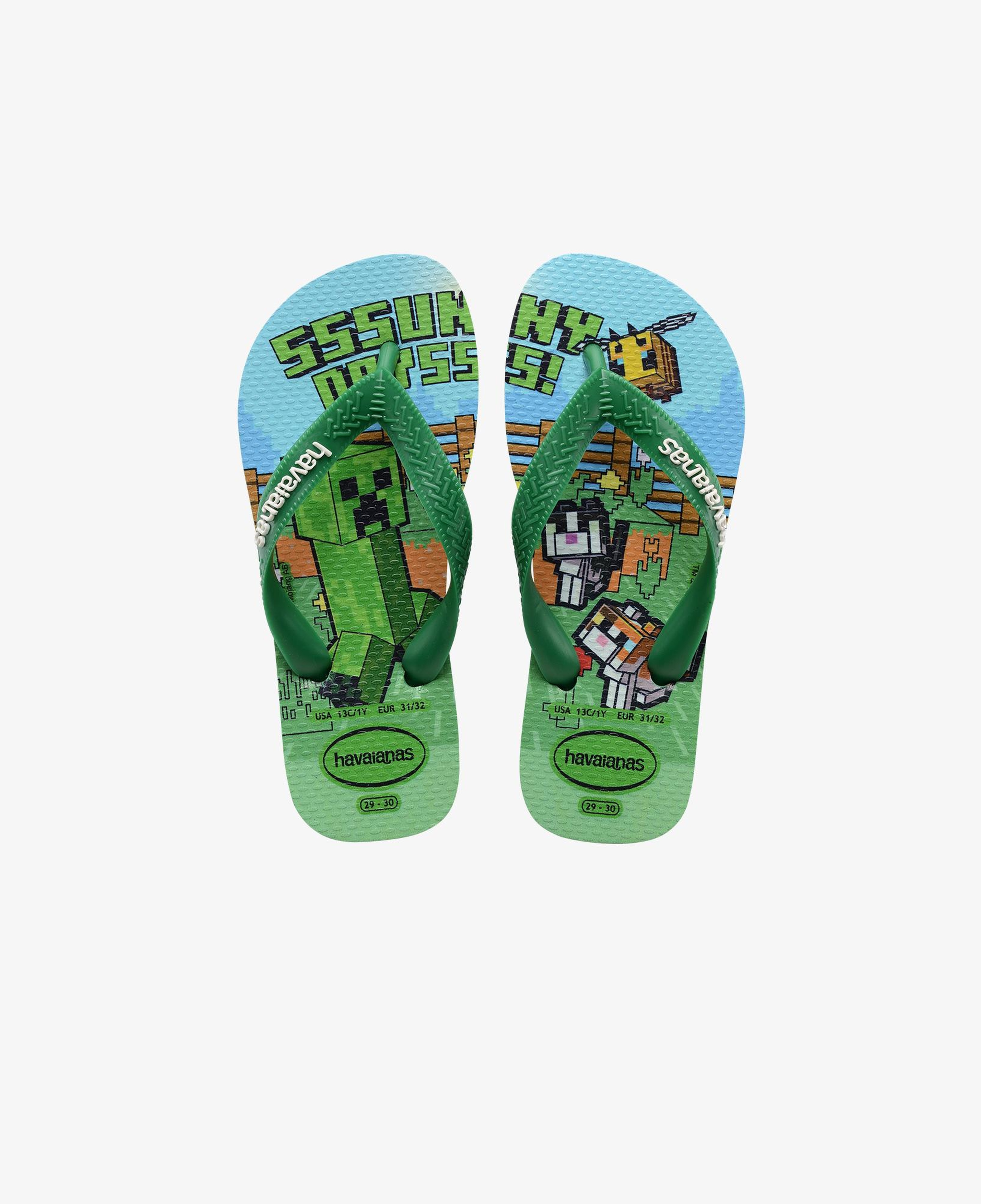 Havaianas Kids Minecraft Çocuk Yeşil Terlik