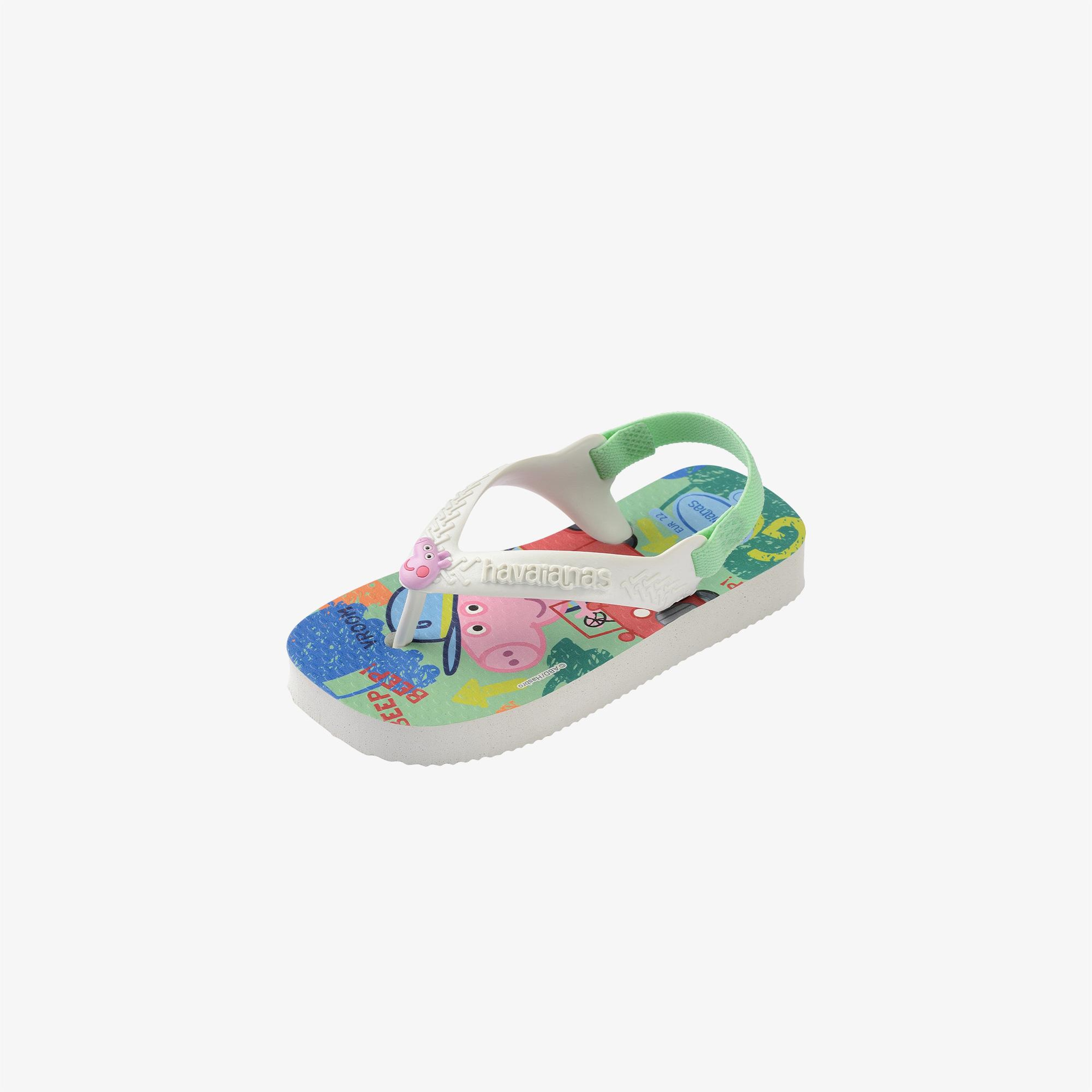 Havaianas Baby Peppa Pig Çocuk Beyaz Terlik