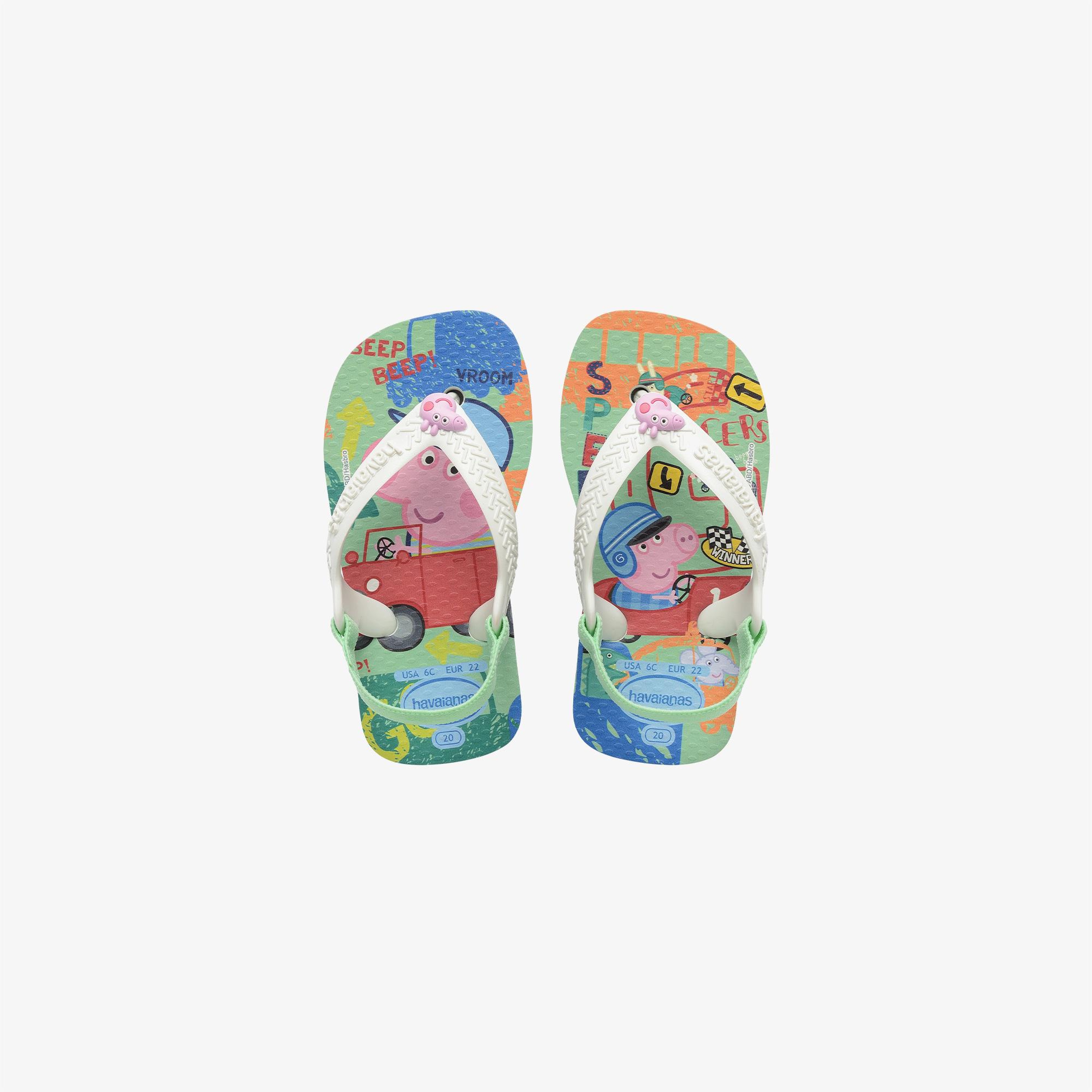 Havaianas Baby Peppa Pig Çocuk Beyaz Terlik