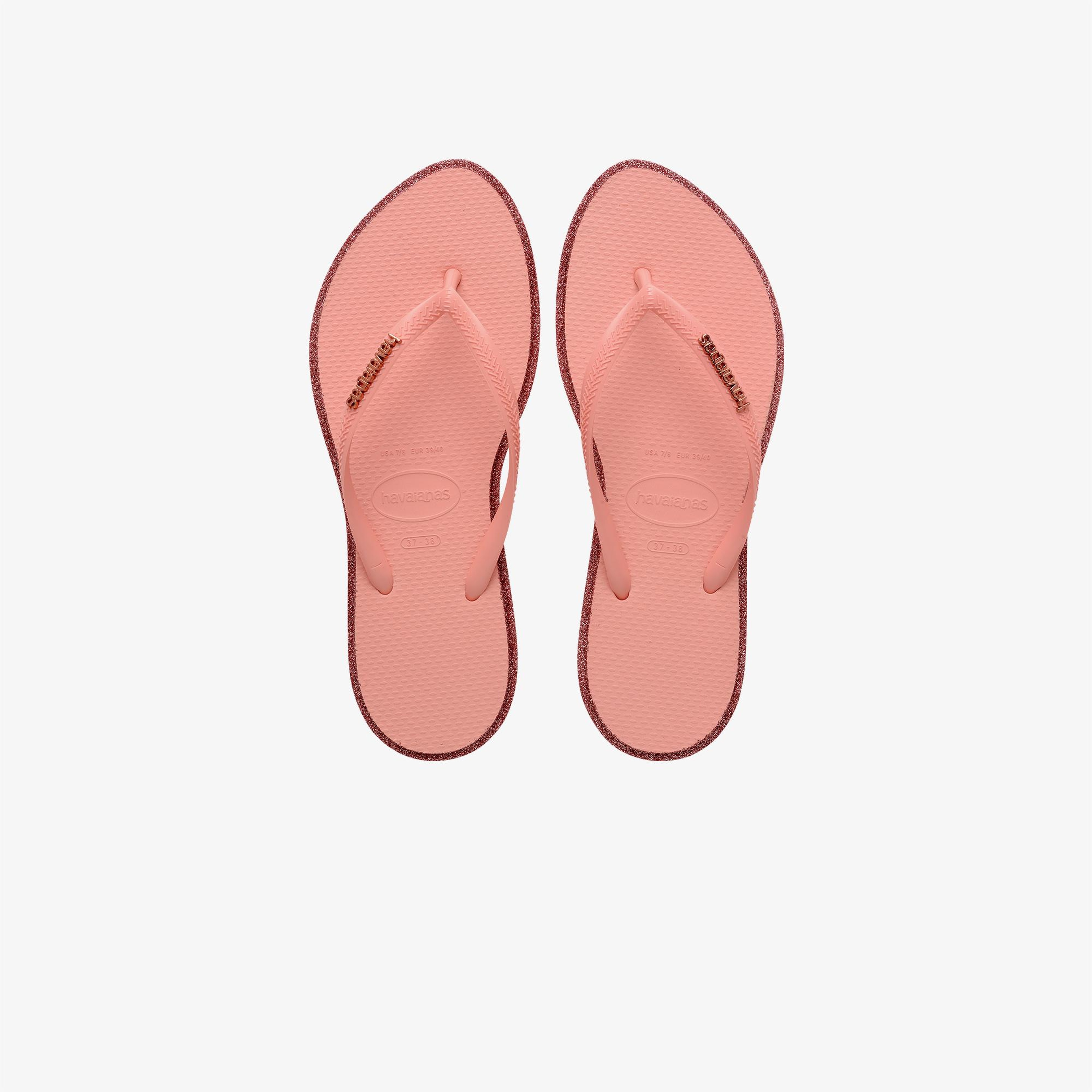 Havaianas Slim Point Glitter Kadın Pembe Terlik